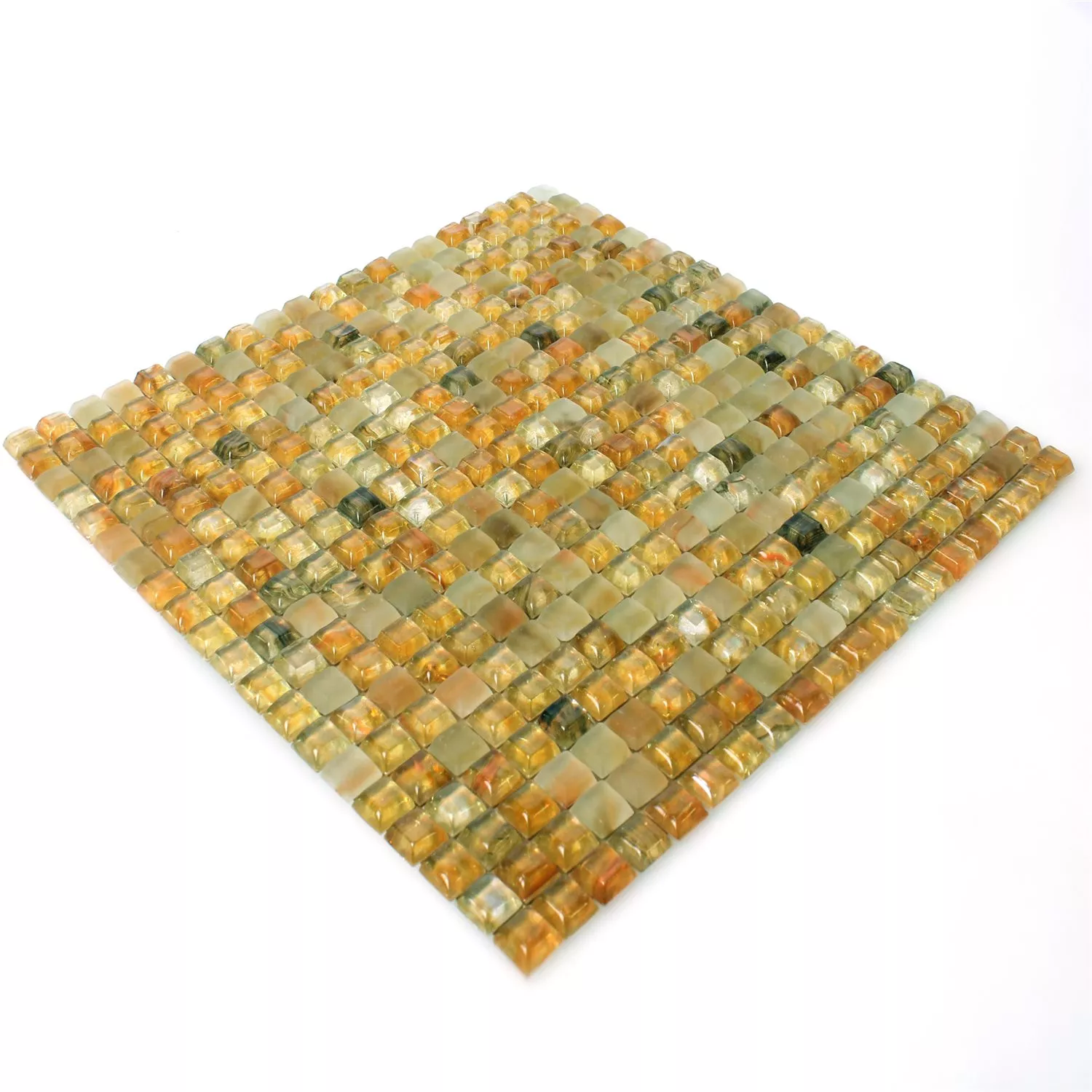 Glas Simbassäng Mosaik Plattor Pergamon Beige