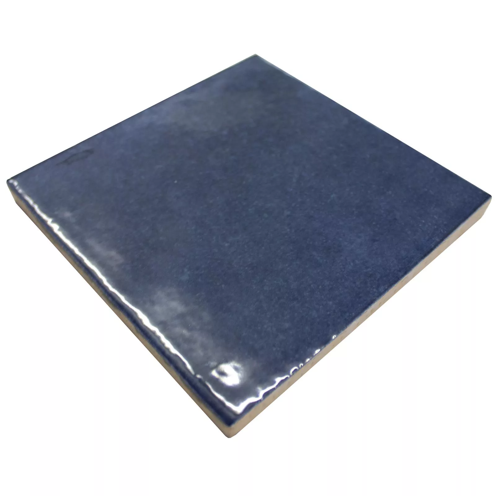 Padrão Azulejos Concord Óptica de Onda Azul 13,2x13,2cm