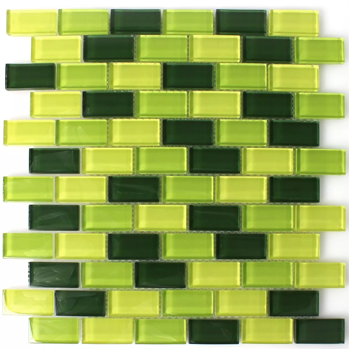 Mosaic Tiles Glass 23x48x8mm Madagascar