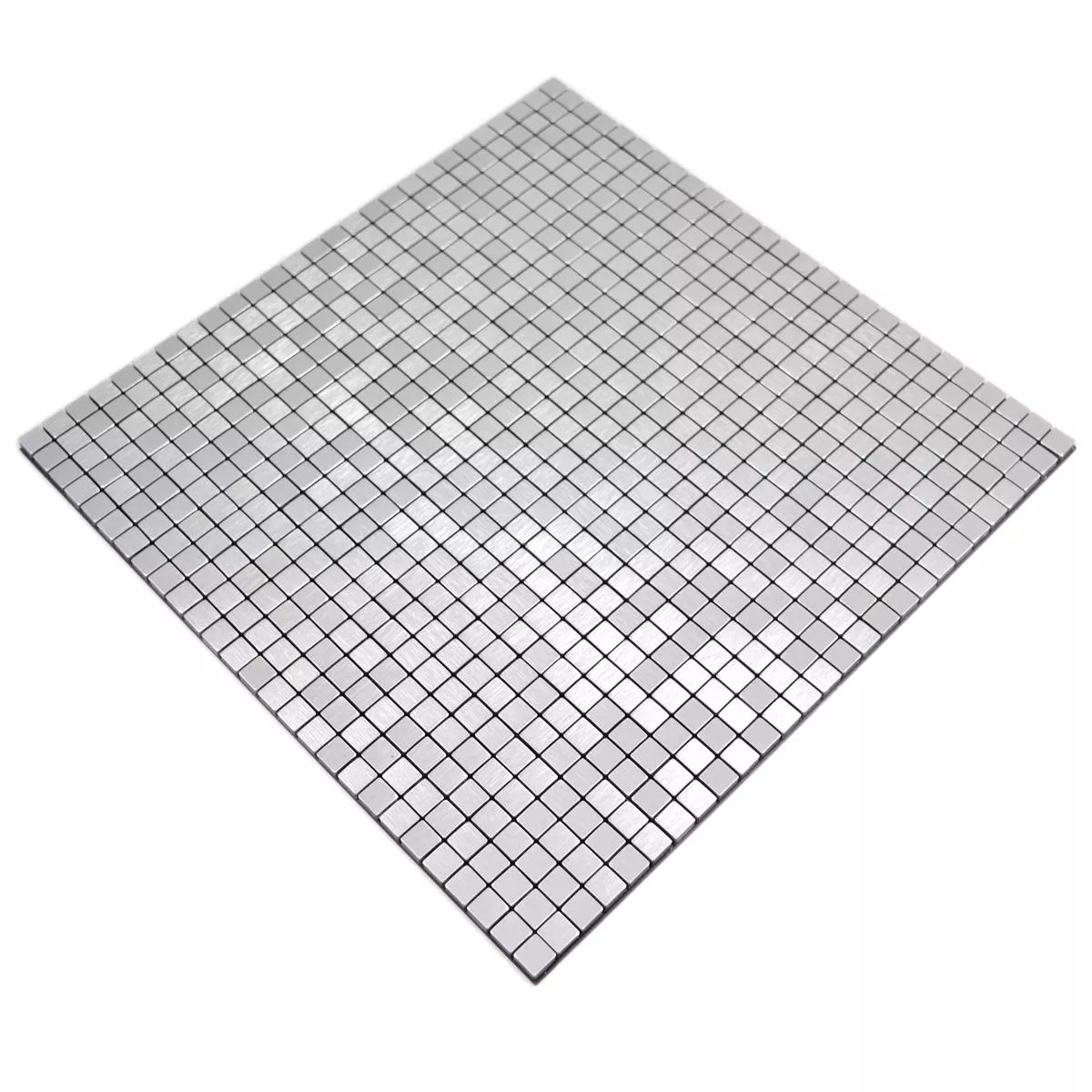 Metal Mozaika Wygon Samoprzylepny Srebrny 10mm