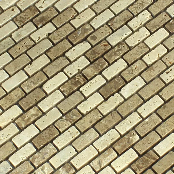 Vzorek Mozaiková Dlaždice Travertino Gironde Noce