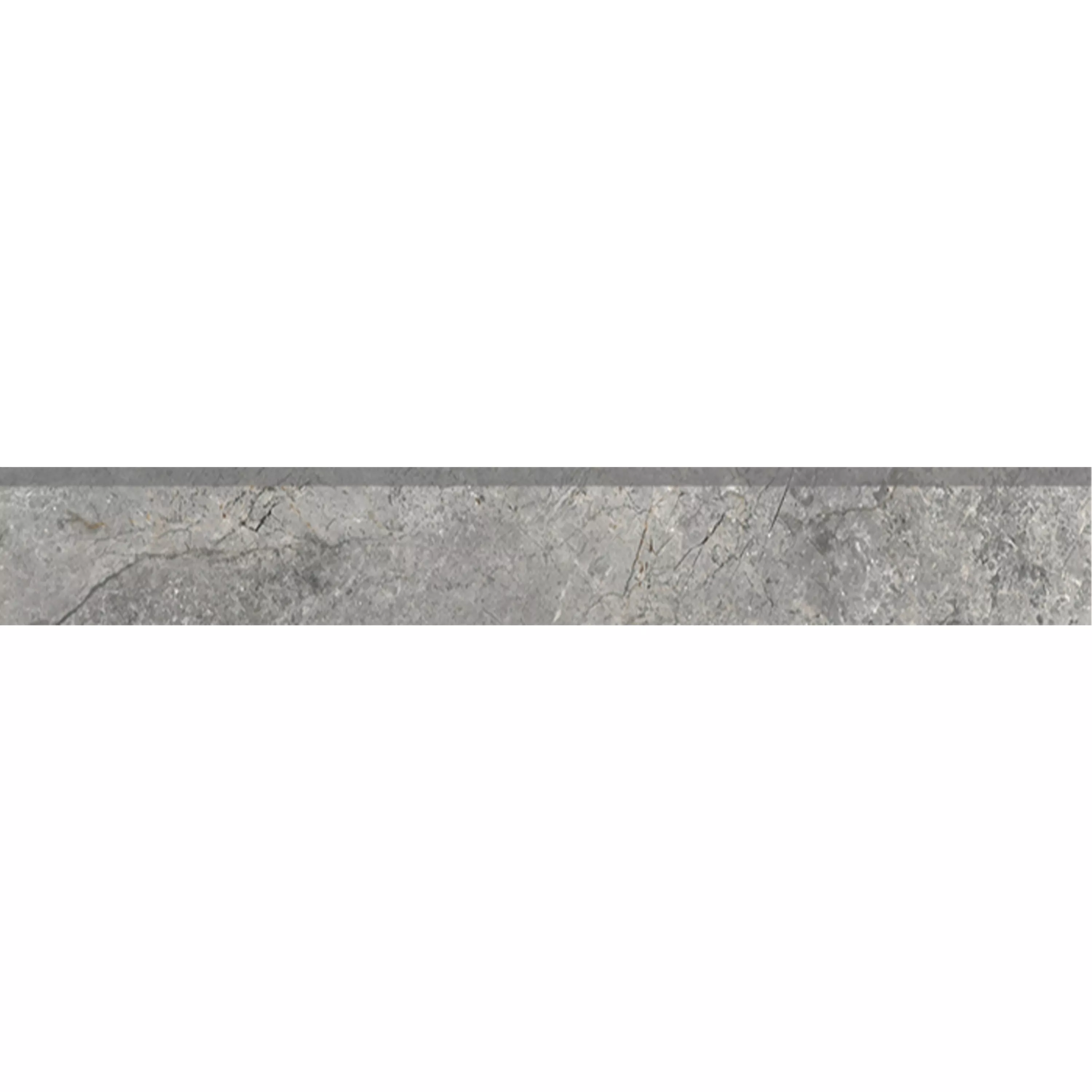 Πλακάκια Δαπέδου Pangea Μαρμάρινη Όψη Παγωμένος Γκρί Bάση 7x120cm