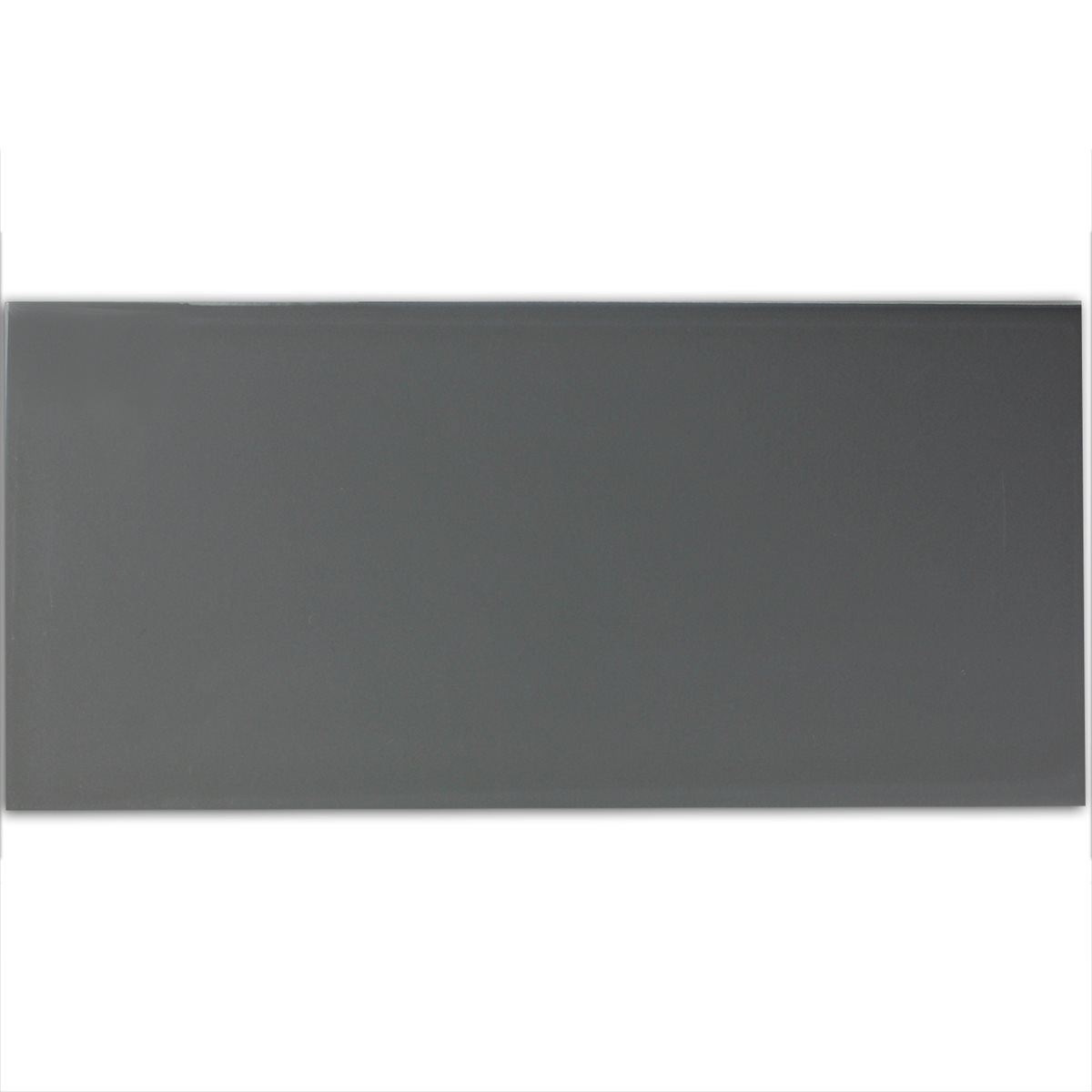 Metro Wall Tiles Dark Grey Mat 10x30cm