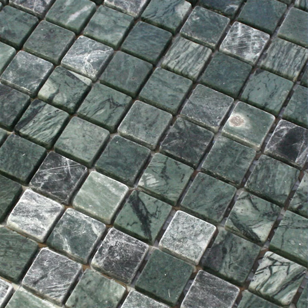 Azulejo Mosaico Mármore 23x23x8mm Verde