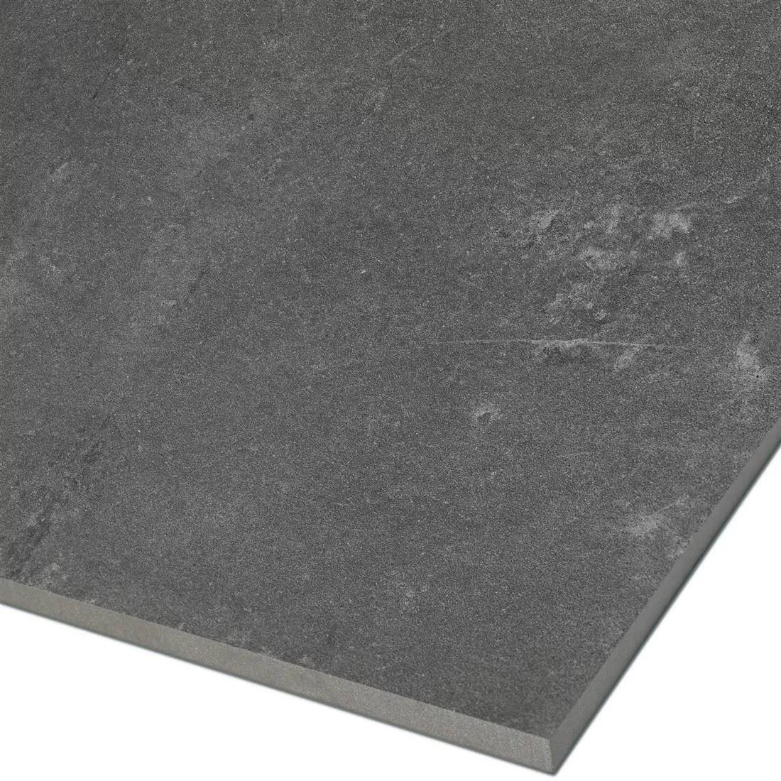 Carrelage Sol Et Mur Optique De Ciment Nepal Slim Gris Foncé 100x100cm