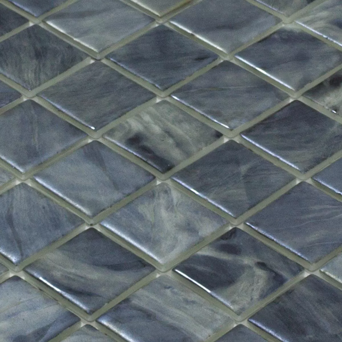 Cristal Piscina Mosaico Alassio Gris 38