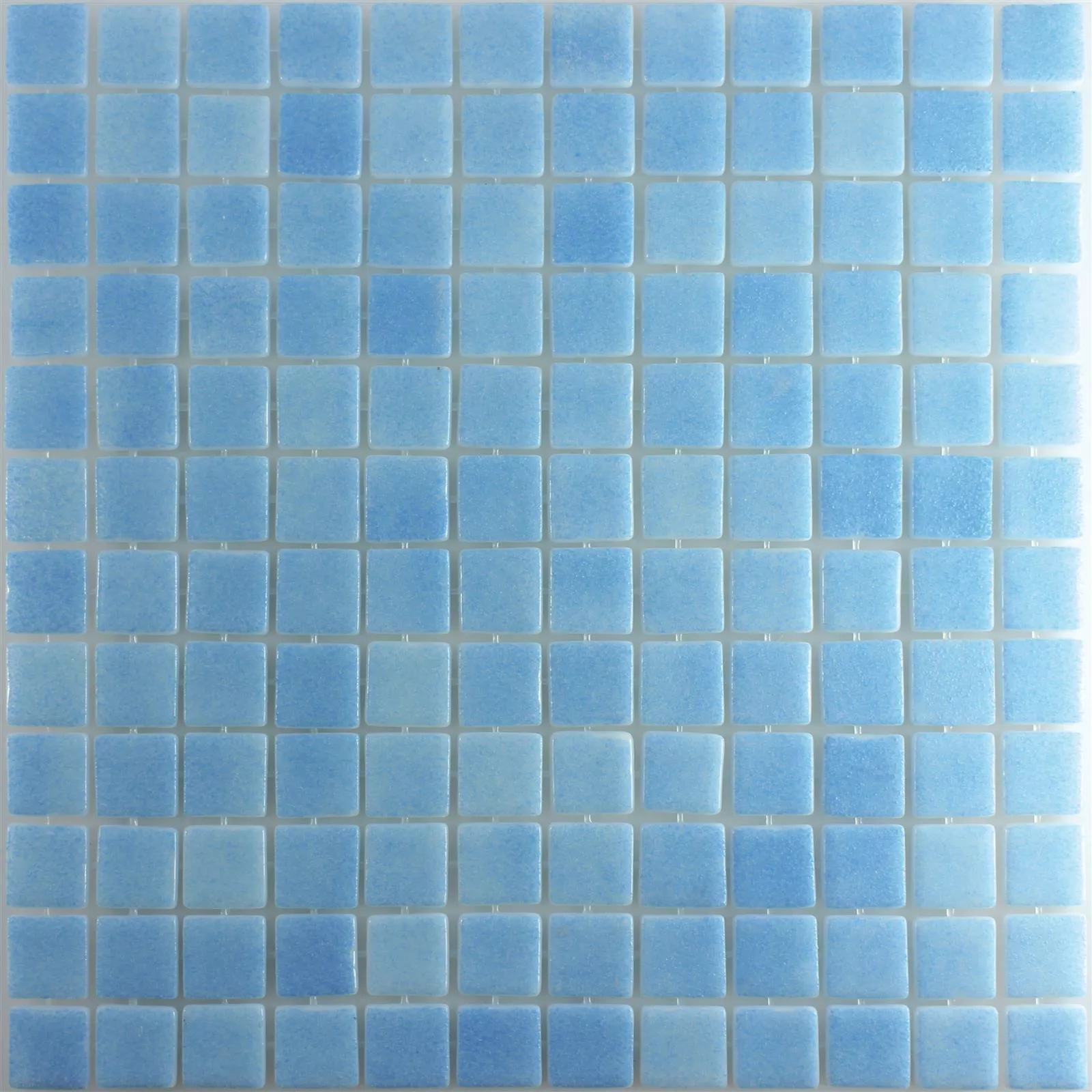 Glas Schwimmbad Pool Mosaik Lagune R11C Hellblau