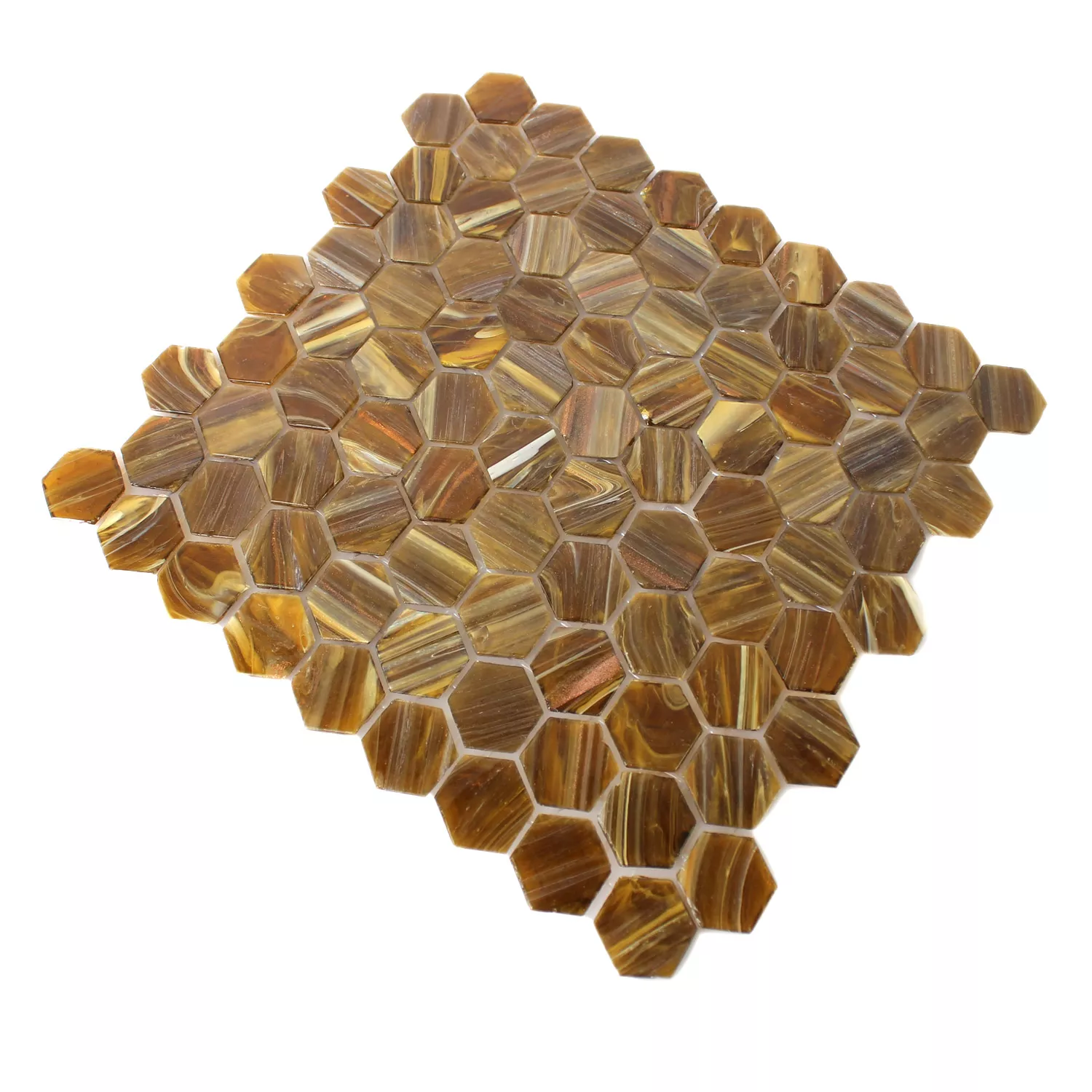 Mosaic Tiles Trend-Vi Glass Hexagonal 282