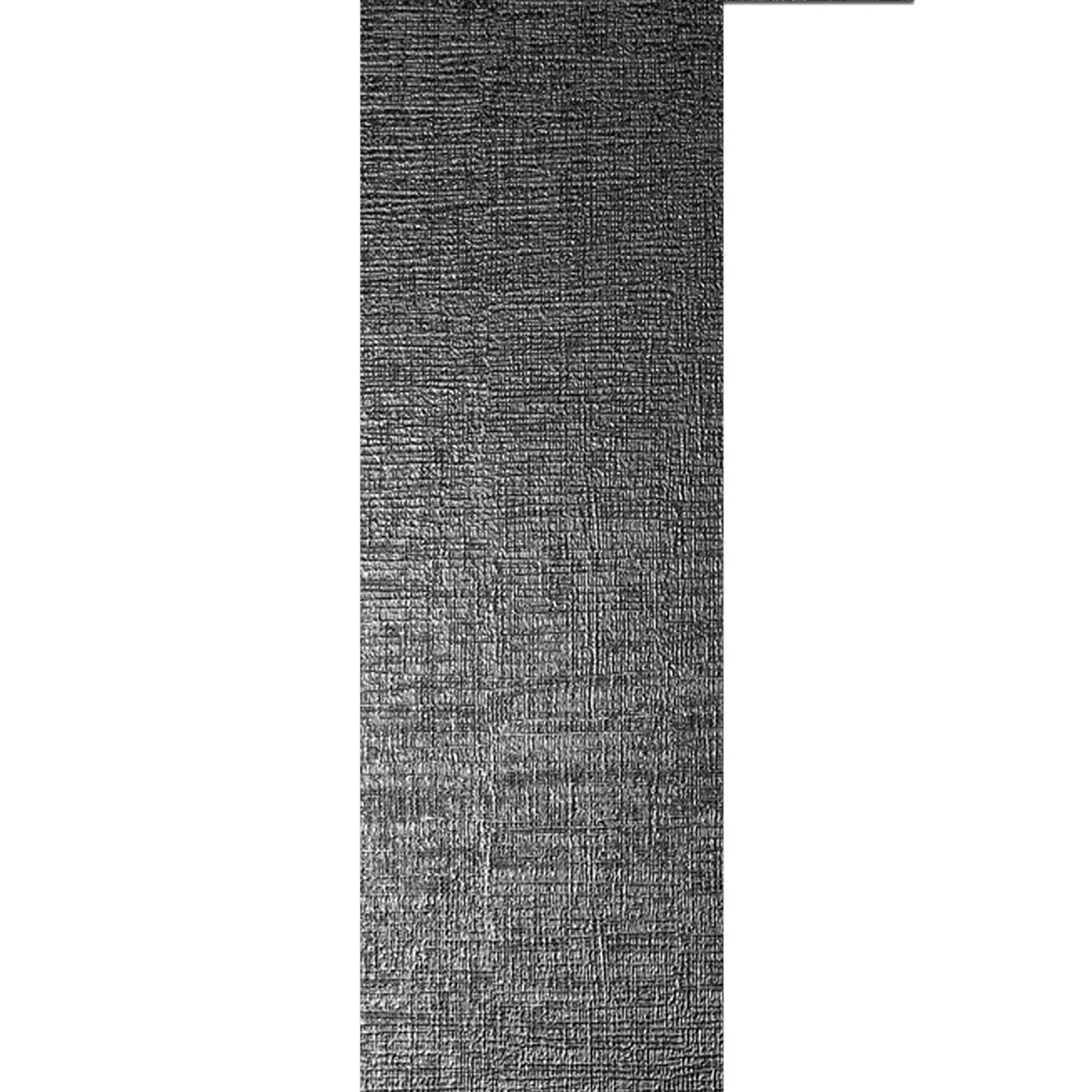 Fali Csempe Vulcano Fém Dekoráció Fekete Deres 30x120cm
