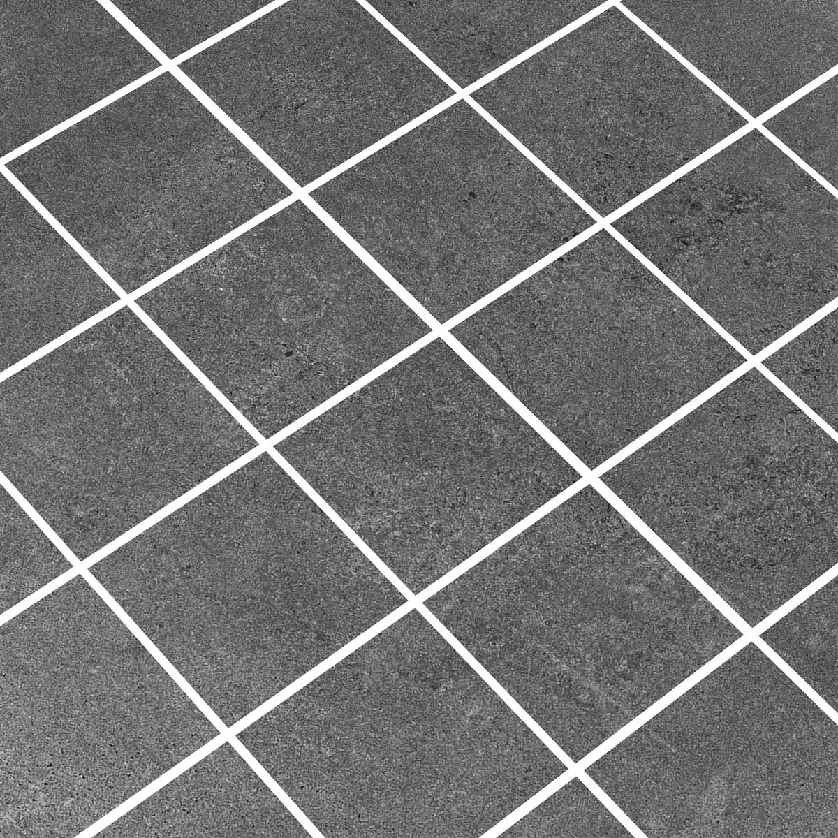 Tiglă De Mozaic Colossus Ciment-Optica Antracit