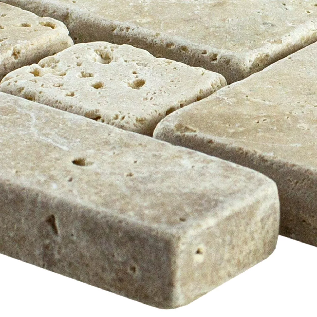 Próbka Kamień Naturalny Trawertyn Mozaika LaGrange Beżowy