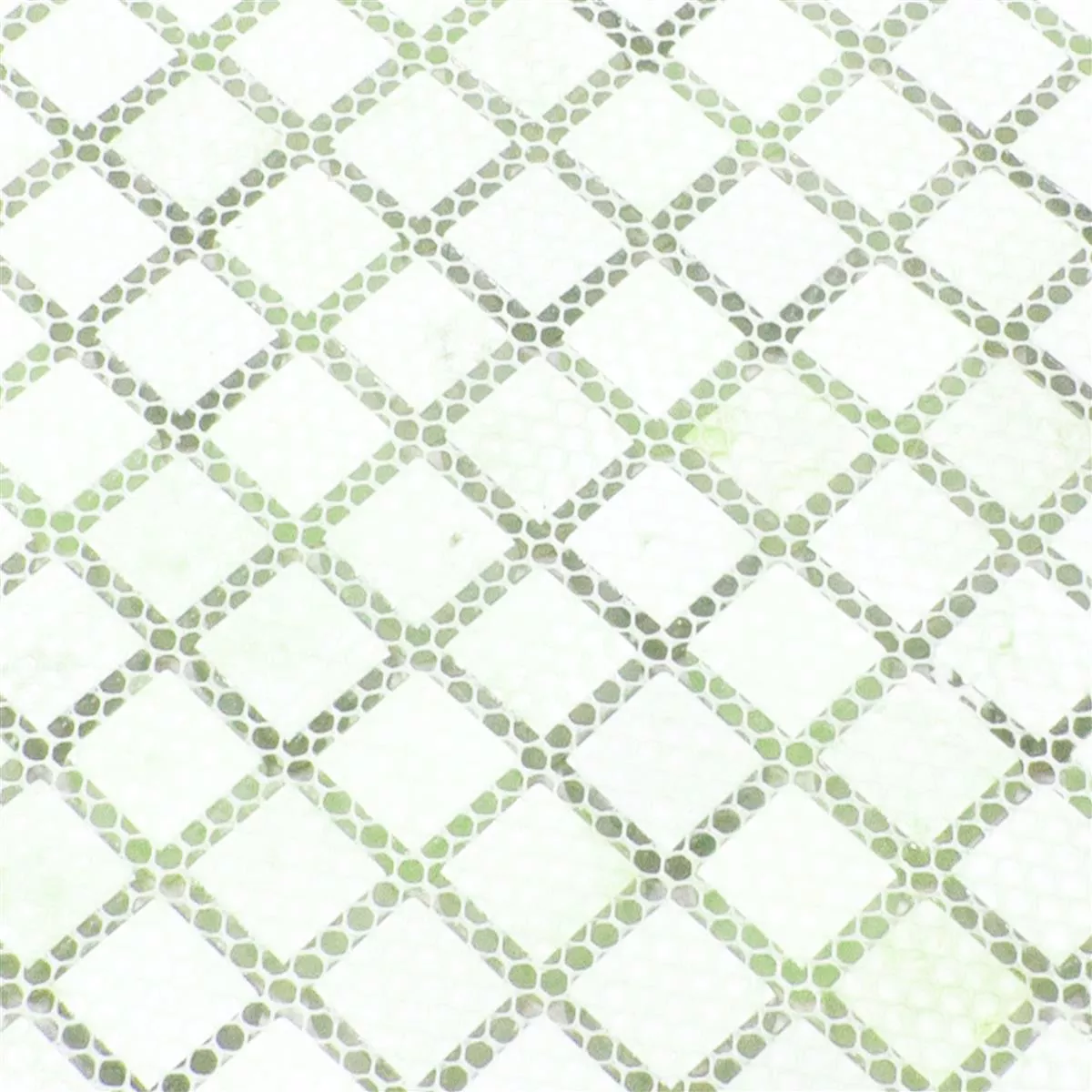 Padrão de Mosaico De Vidro Azulejos Ponterio Frosted Verde Mix