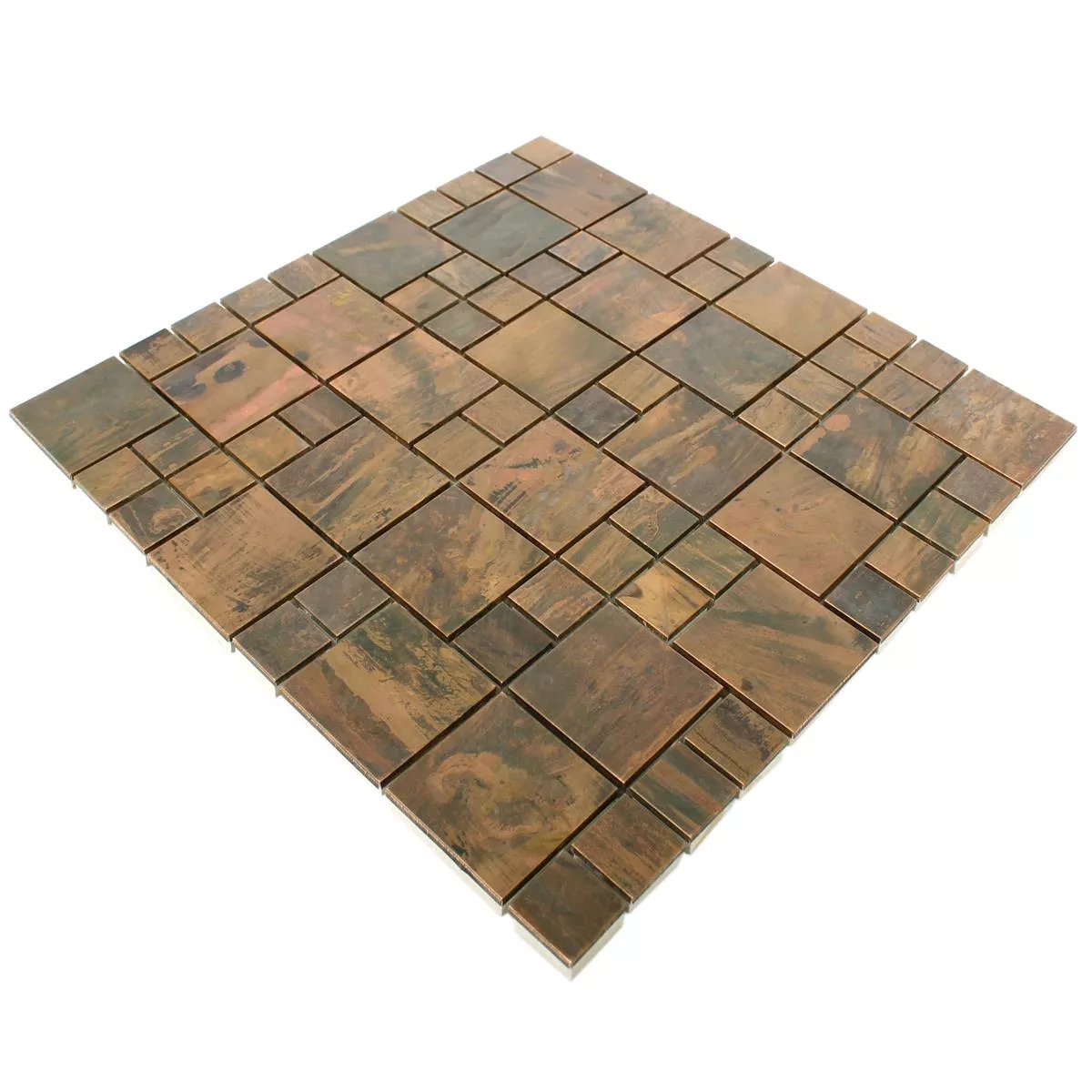Sample Metal Copper Mosaic Tiles Myron Kombi