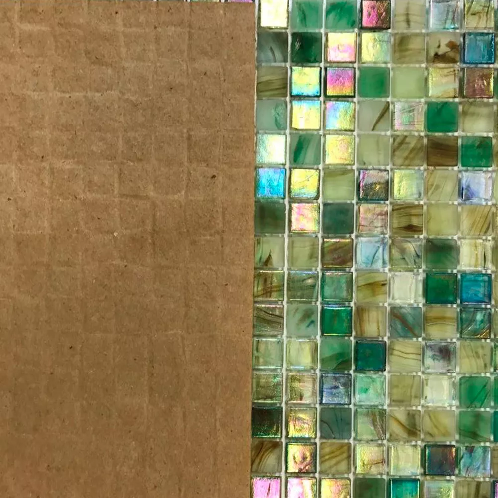 Glass Svømmebasseng Mosaikkfliser Pergamon Grønn