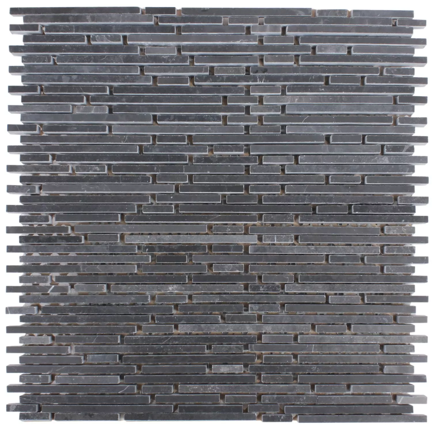 Mosaico Marmo Superslim Nero