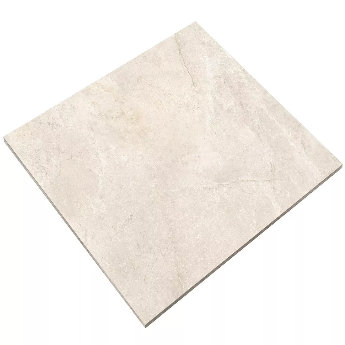 Πρότυπο από Πλακάκια Δαπέδου Pangea Μαρμάρινη Όψη Παγωμένος Cream 120x120cm