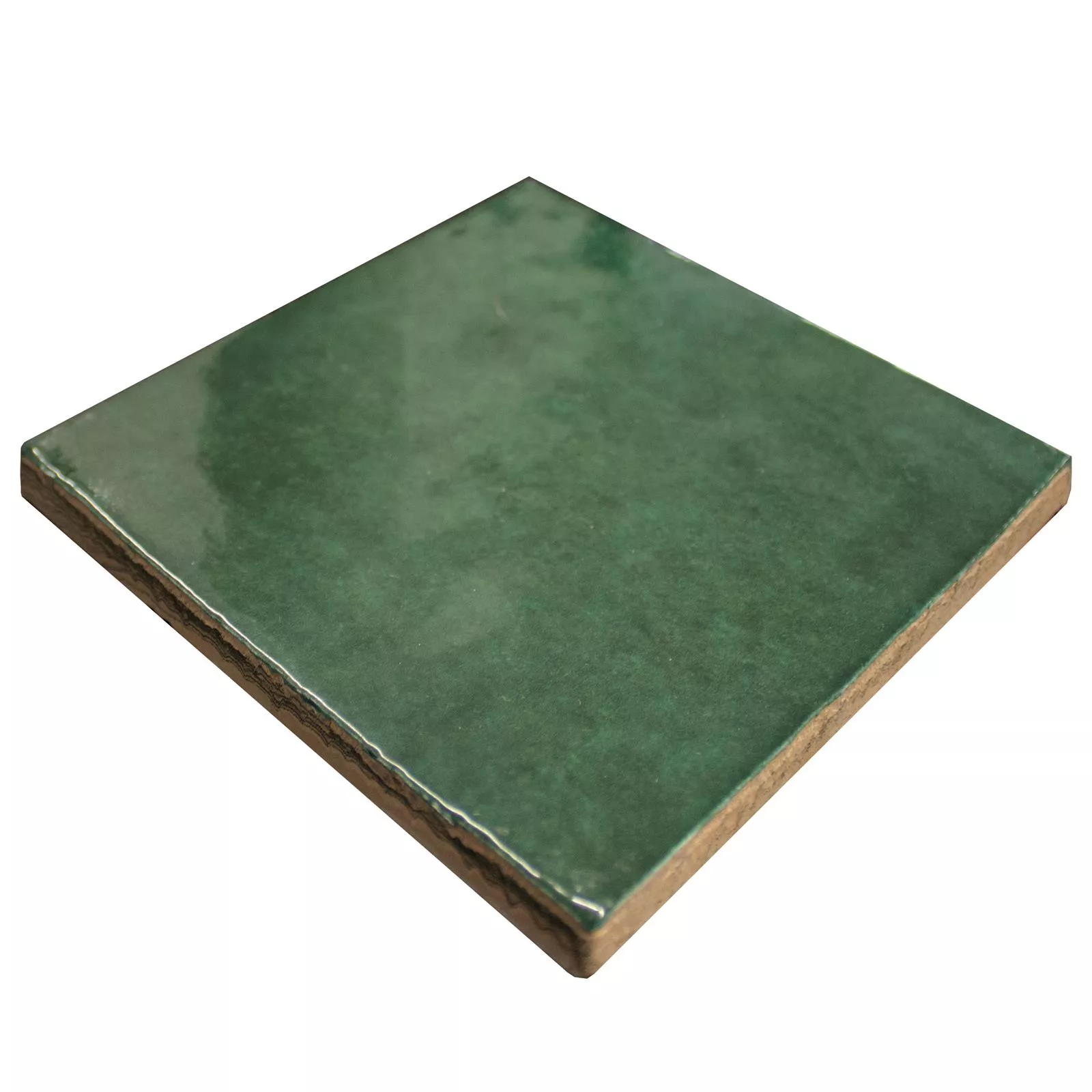 Azulejos Concord Óptica de Onda Musgo verde 13,2x13,2cm