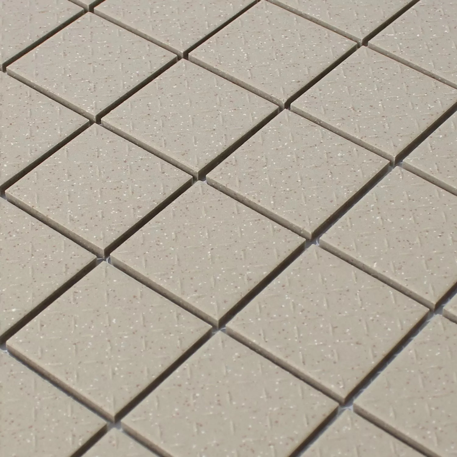 Mosaico Ceramica Beige Opaco R11