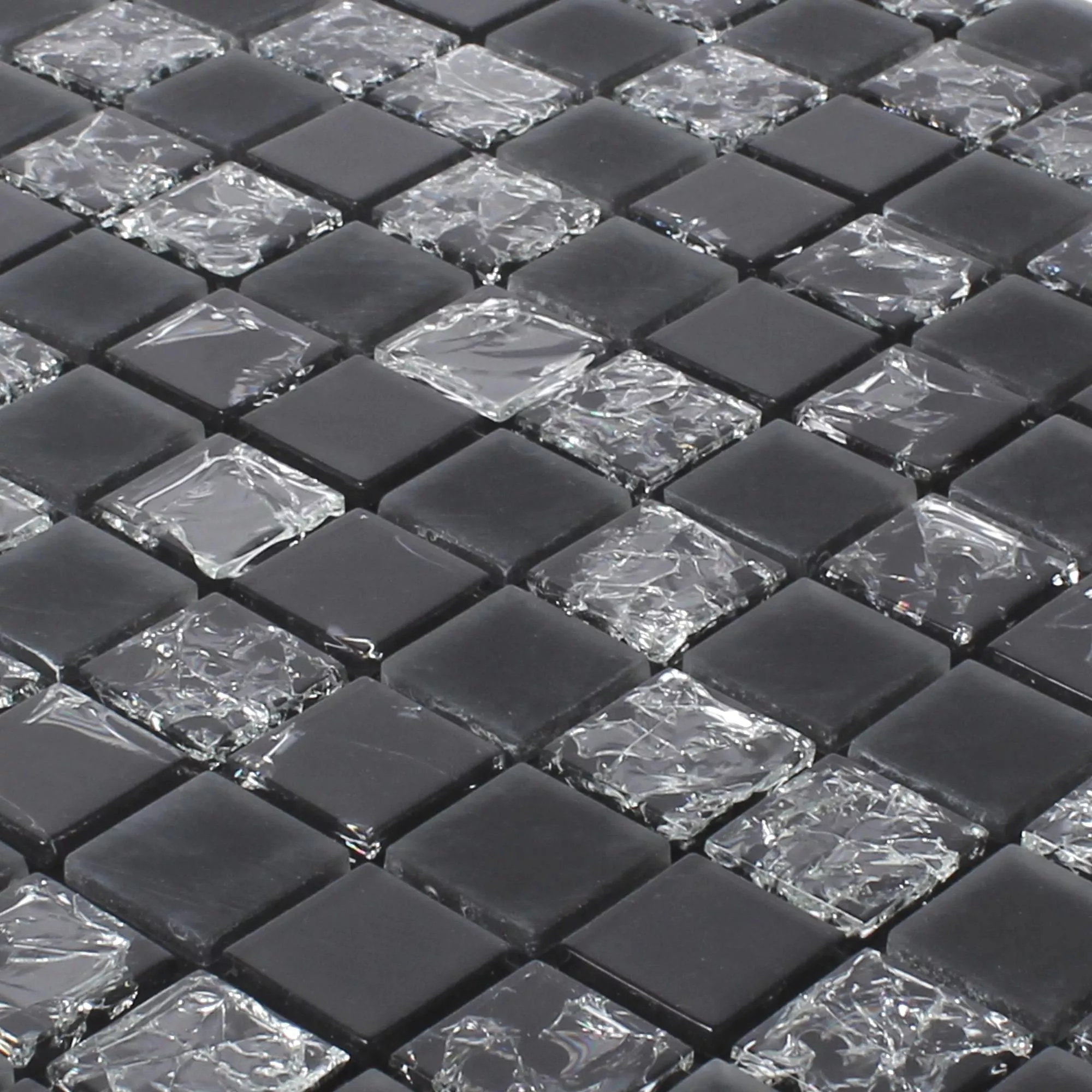 Mosaic Tiles Self Adhesive Kastos Black
