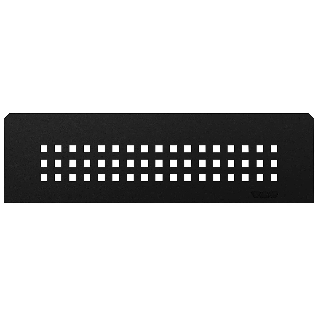 Nicho de parede retangular Schlüter 30x8,7cm Quadrado Grafite