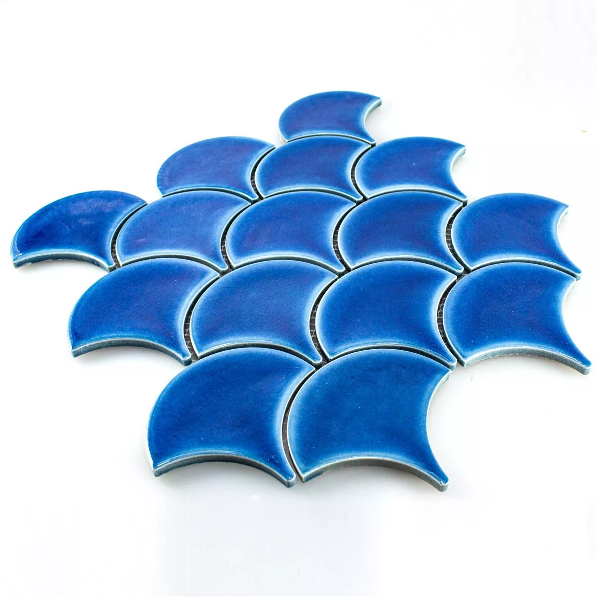 Sample Ceramic Mosaic Tiles Newark Blue