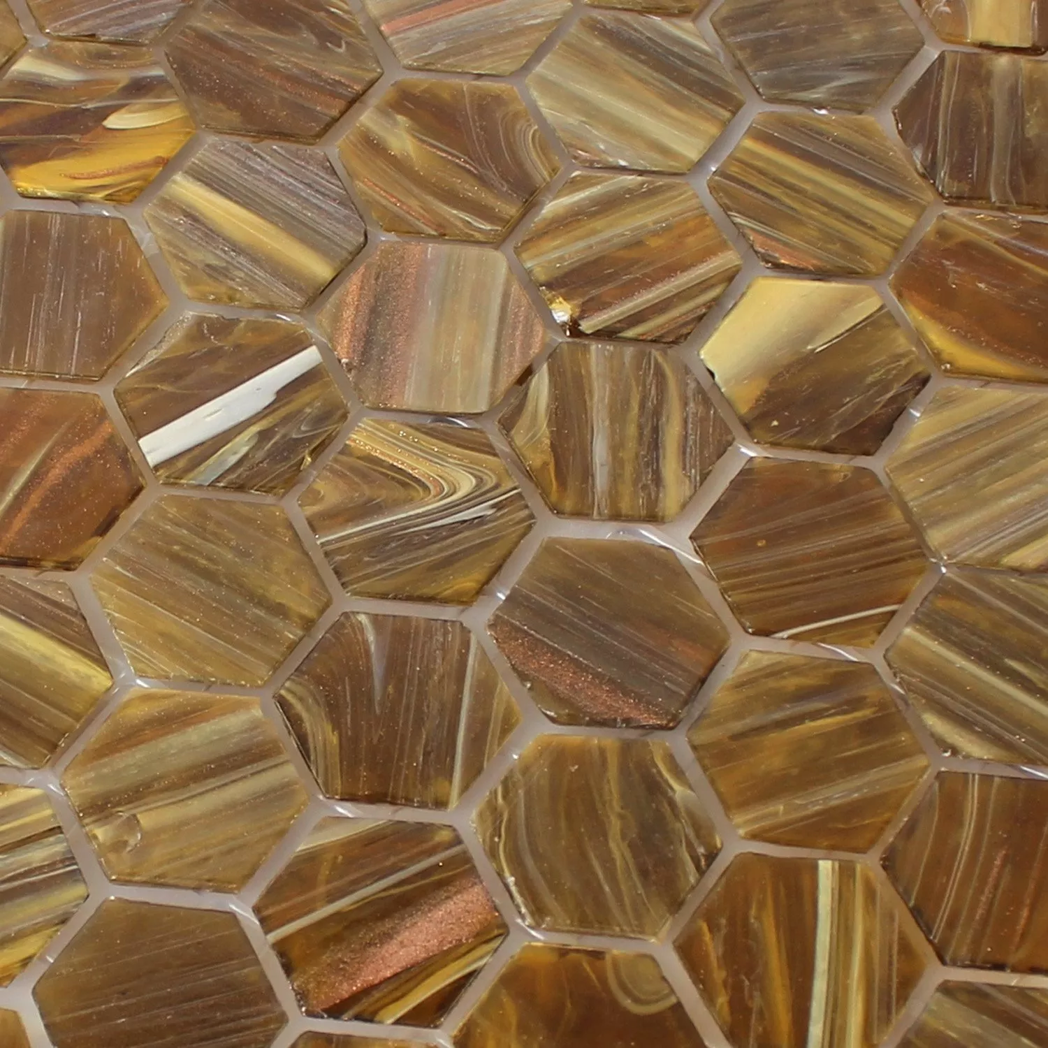 Mosaic Tiles Trend-Vi Glass Hexagonal 282