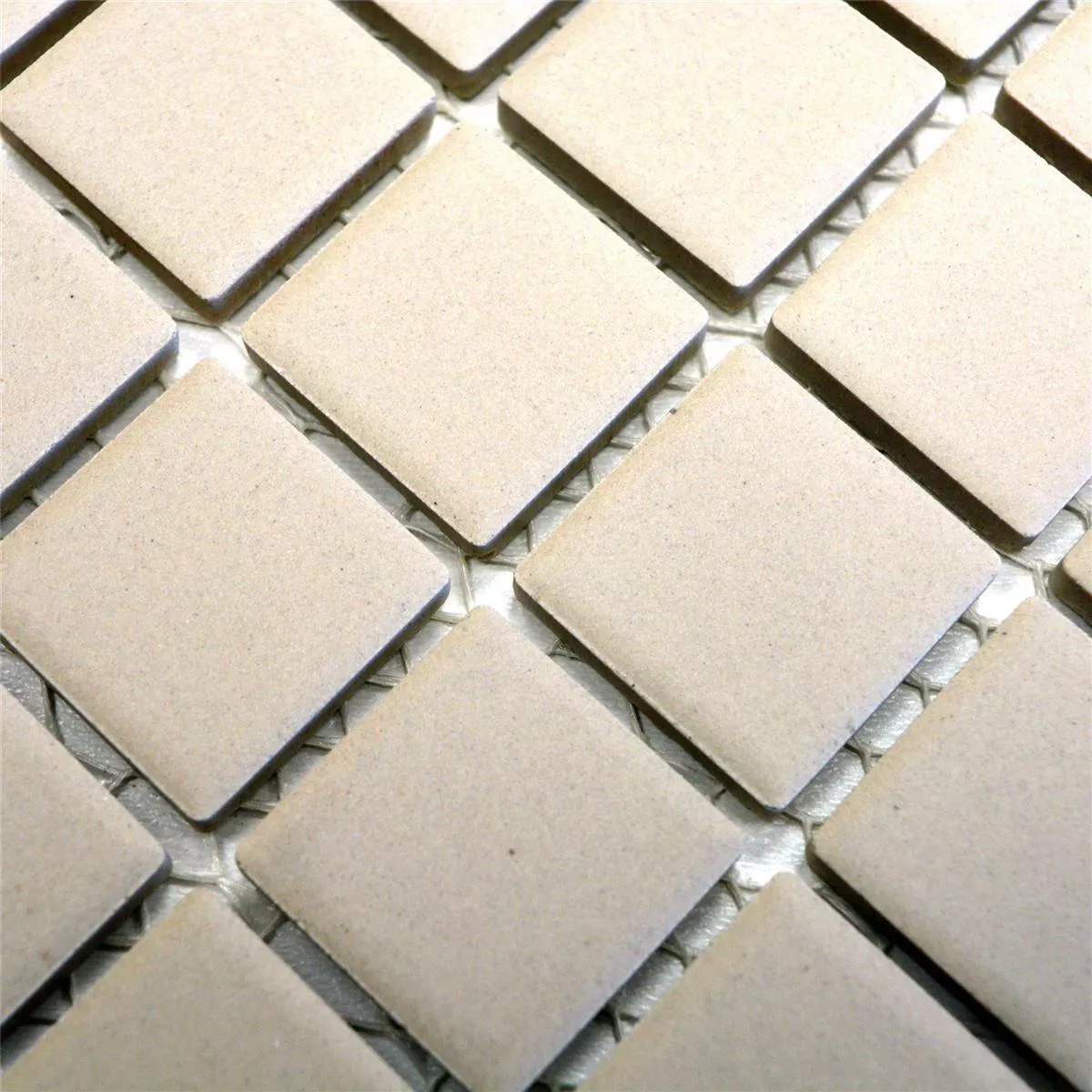Mozaic Ceramic Miranda Rezistență La Alunecare Bej Deschis Neglazuit Q25