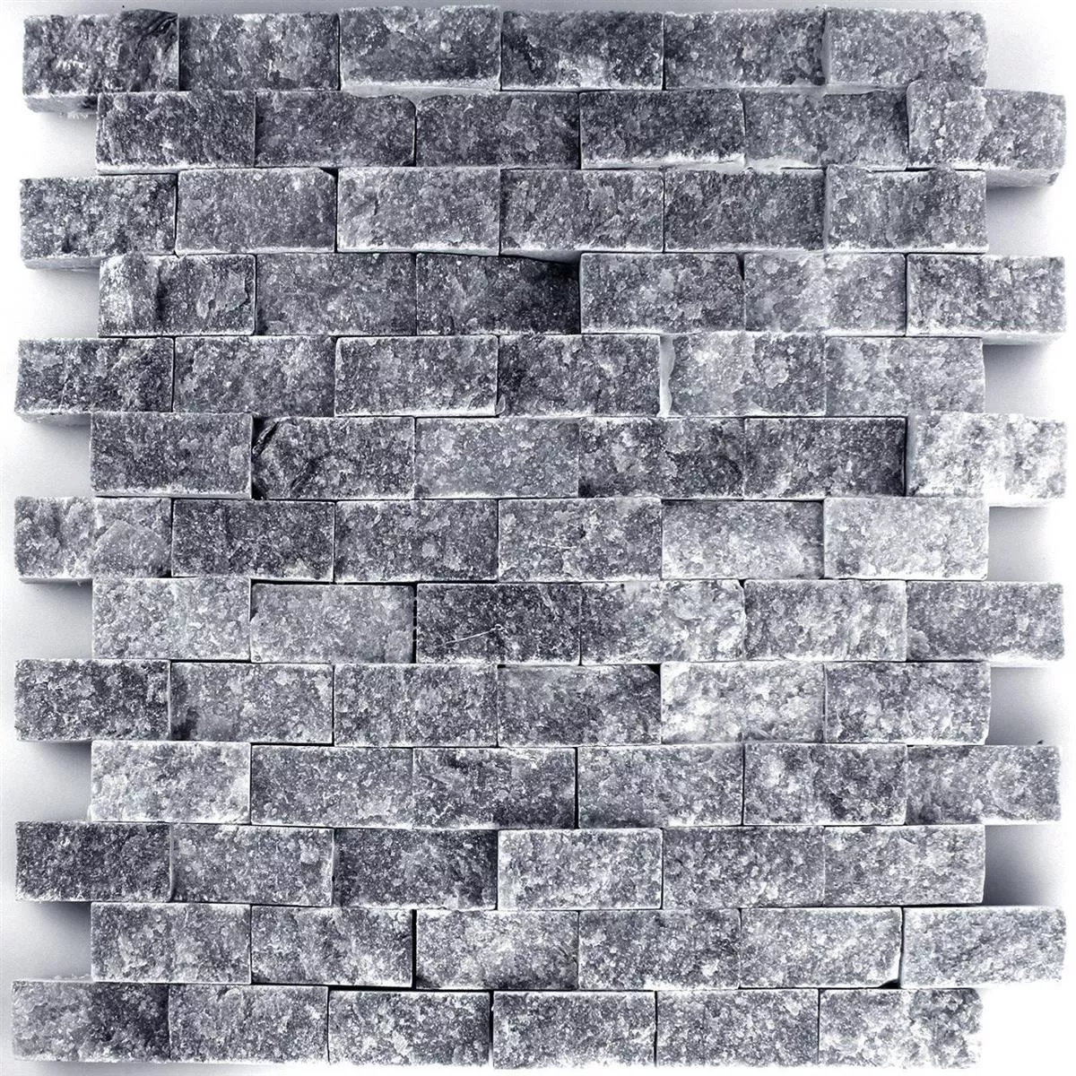 Próbka Mozaika Marmur Visso Nero 3D