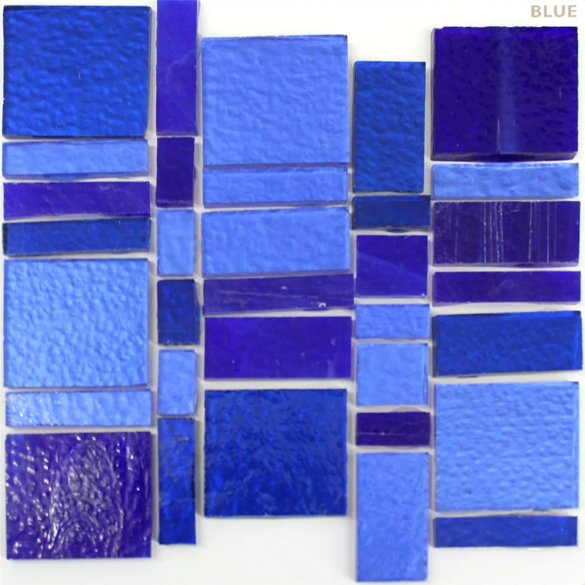 Placi De Sticla Trend Reciclare Mozaic Liberty Blue