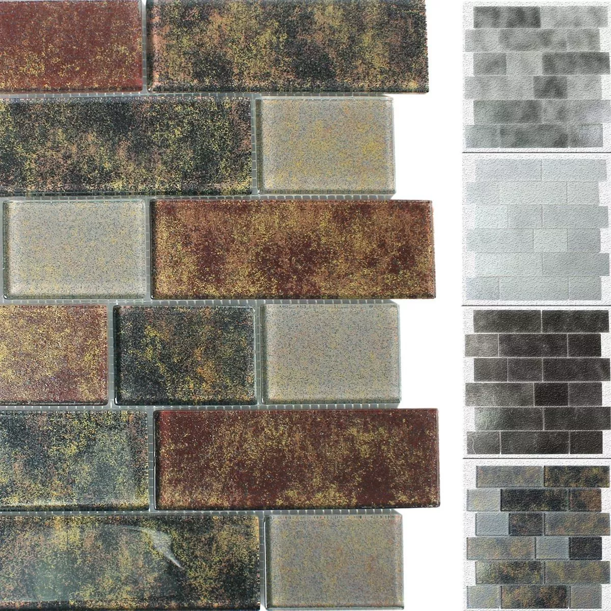 Sample Glass Mosaic Tiles Richmond