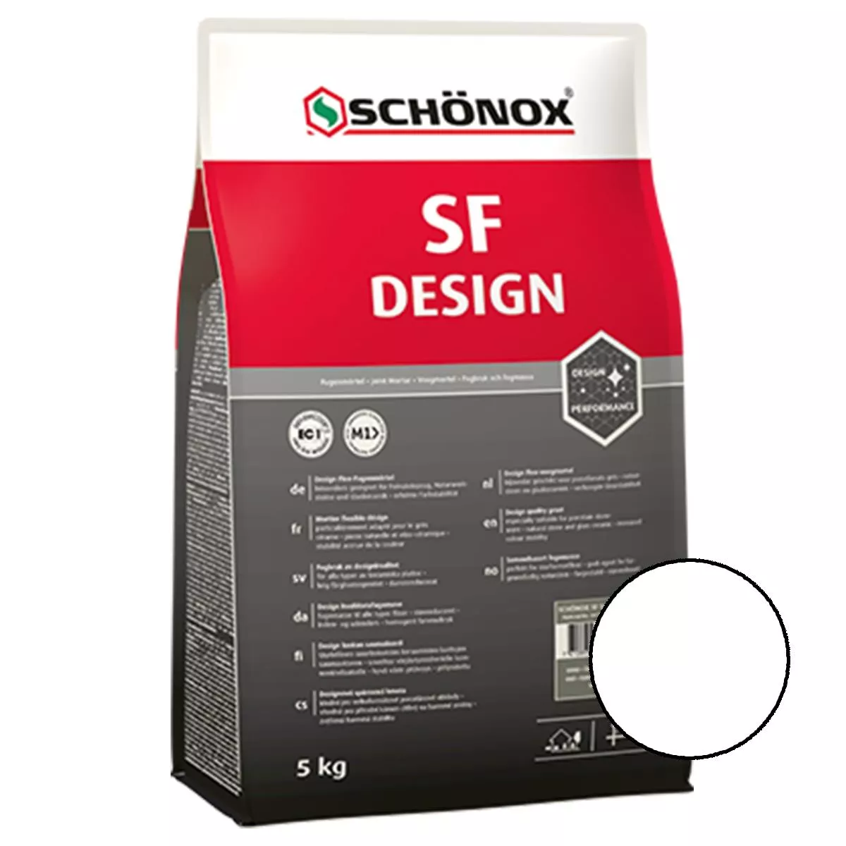 Fugenmörtel Schönox SF Design Weiß 5 Kg Fugenmörtel Schönox SF Design Weiß 5 Kg