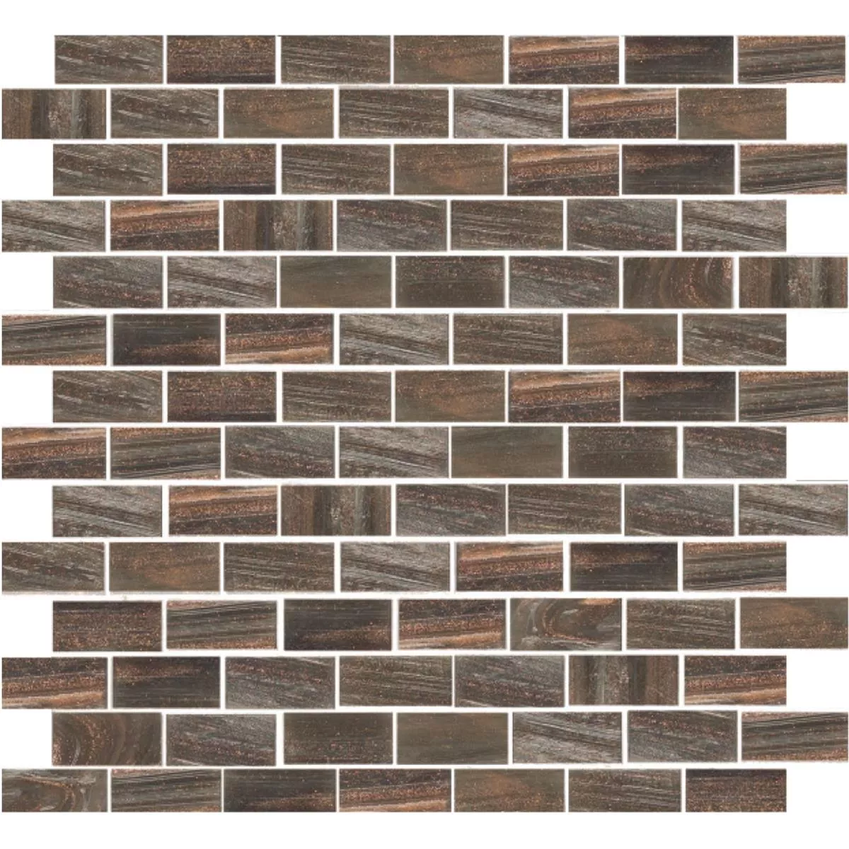 Glass Mosaikk Fliser Trend-Vi Rectangular 218 Glass Mosaikk Fliser Trend-Vi Rectangular 218