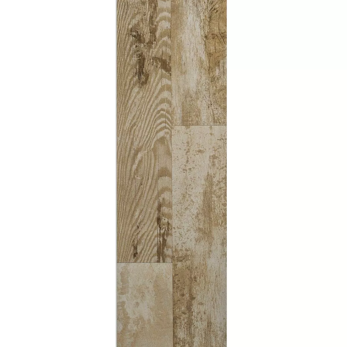 Dřevěný Vzhled Podlahové Dlaždice Fortuna Béžová 20x120cm