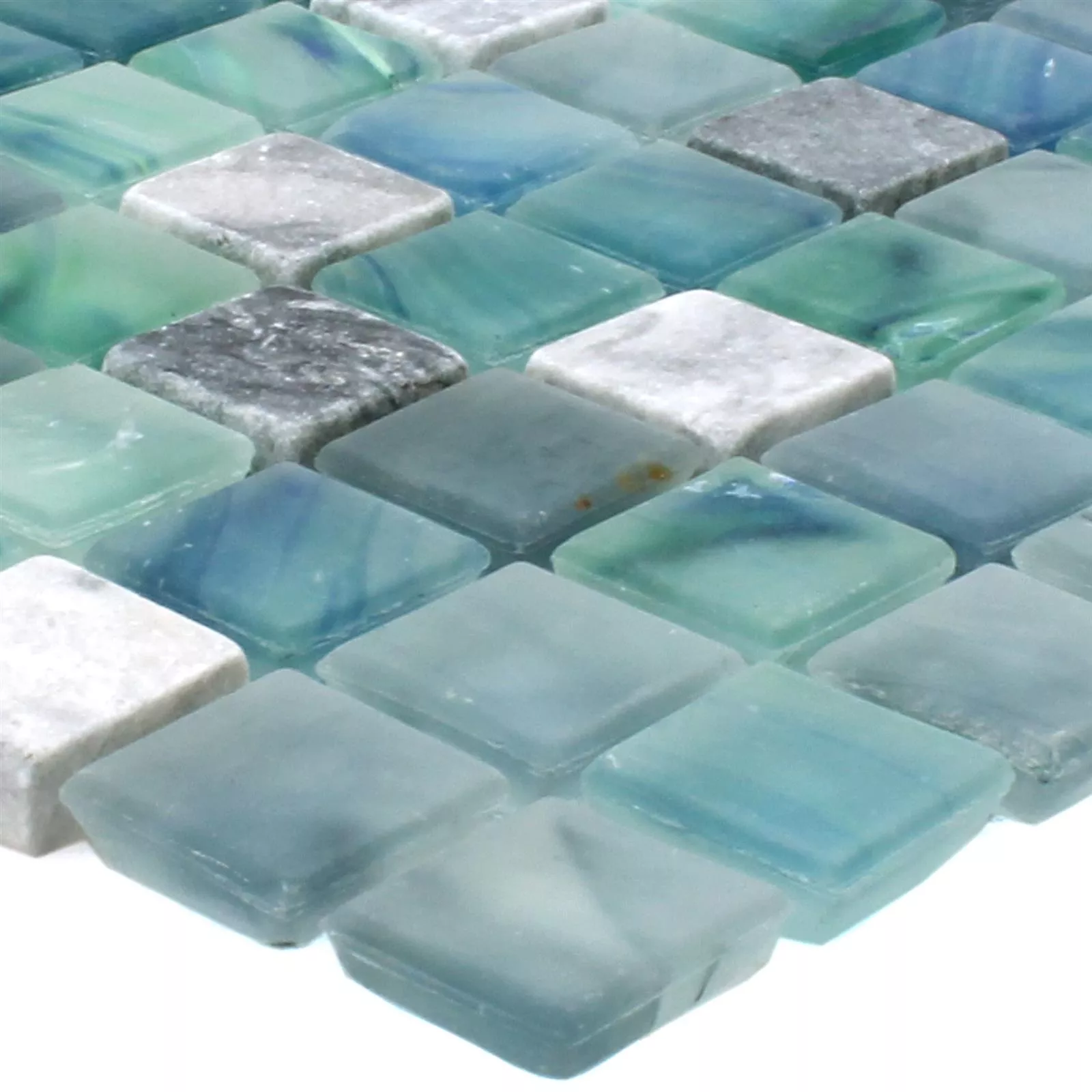 Mosaico Mayon Vetro Marmo Mix Verde Mosaico Mayon Vetro Marmo Mix Verde