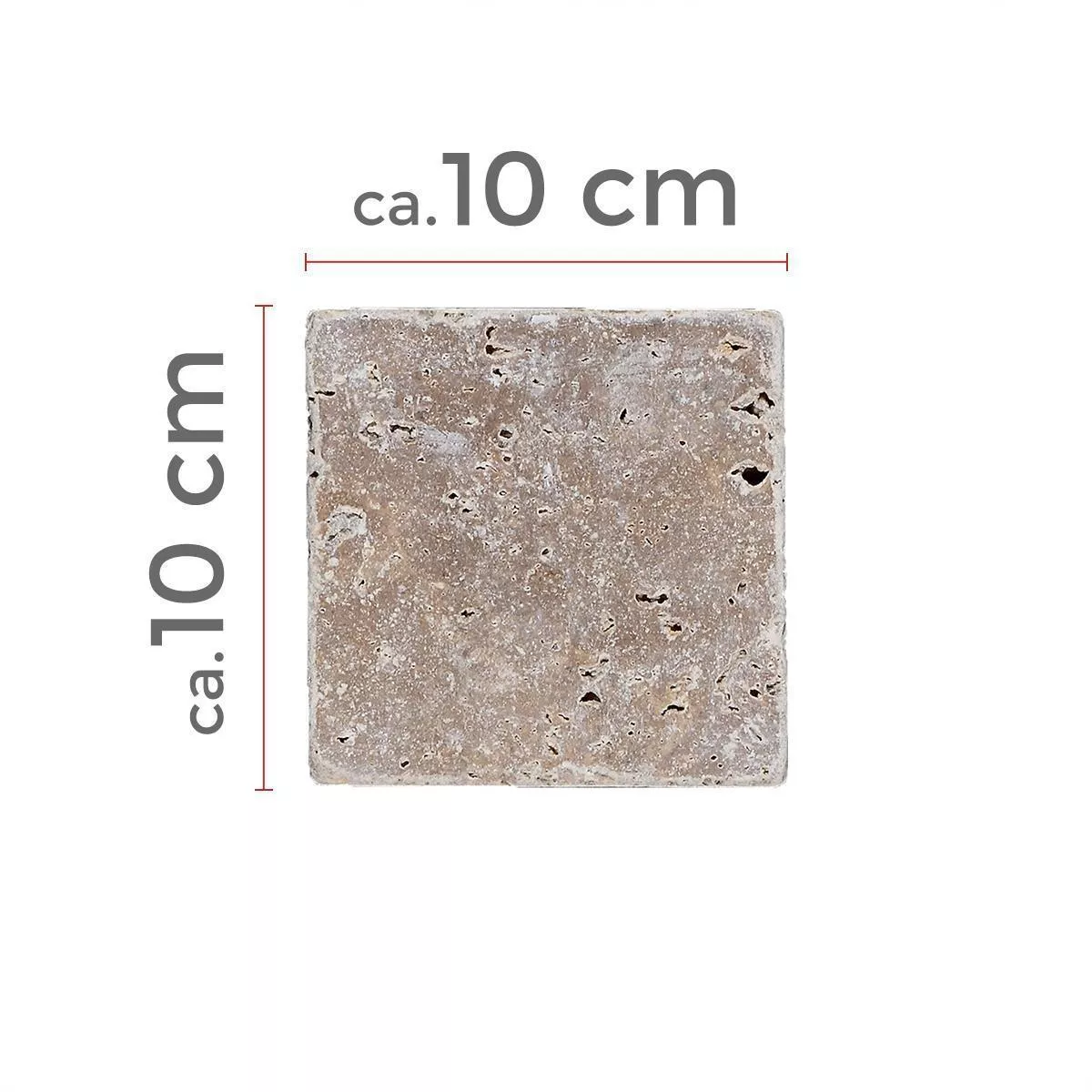 Próbka Plytka Z Naturalnego Kamienia Trawertyn Patara Noce 10x10cm