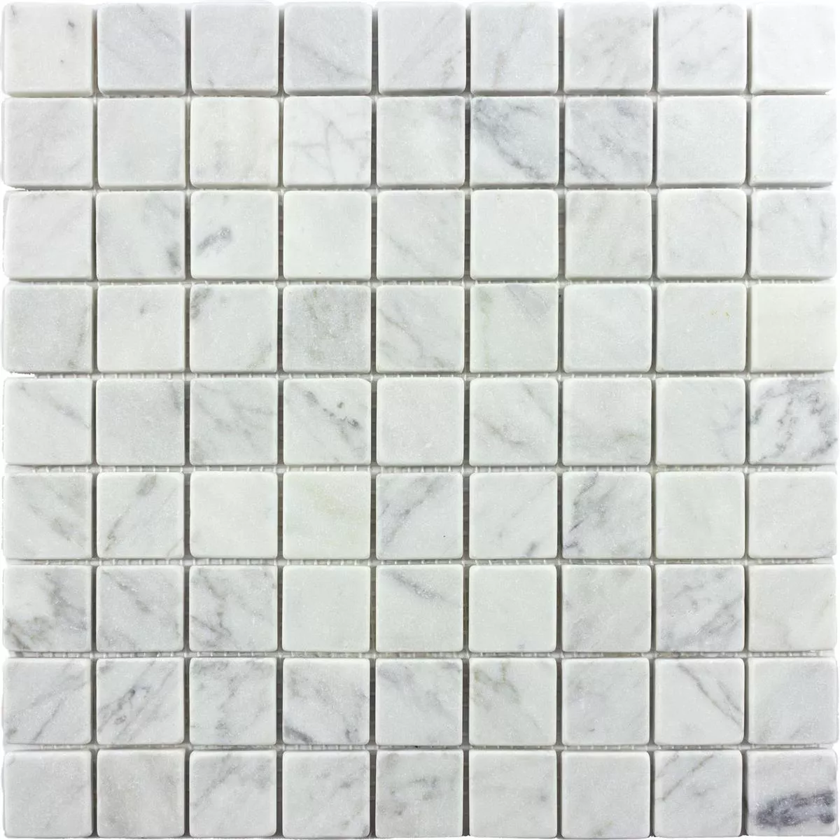 Marmo Mosaico In Pietra Naturale Piastrelle Venantius Bianco