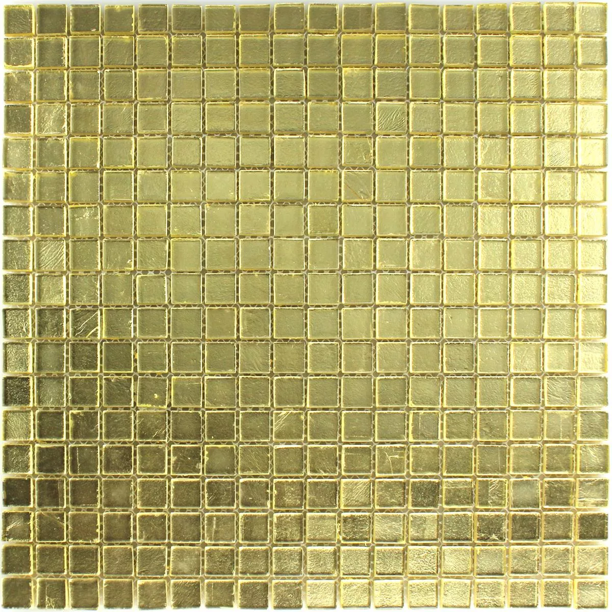 Sample Mosaic Tiles Glass Capone Gold