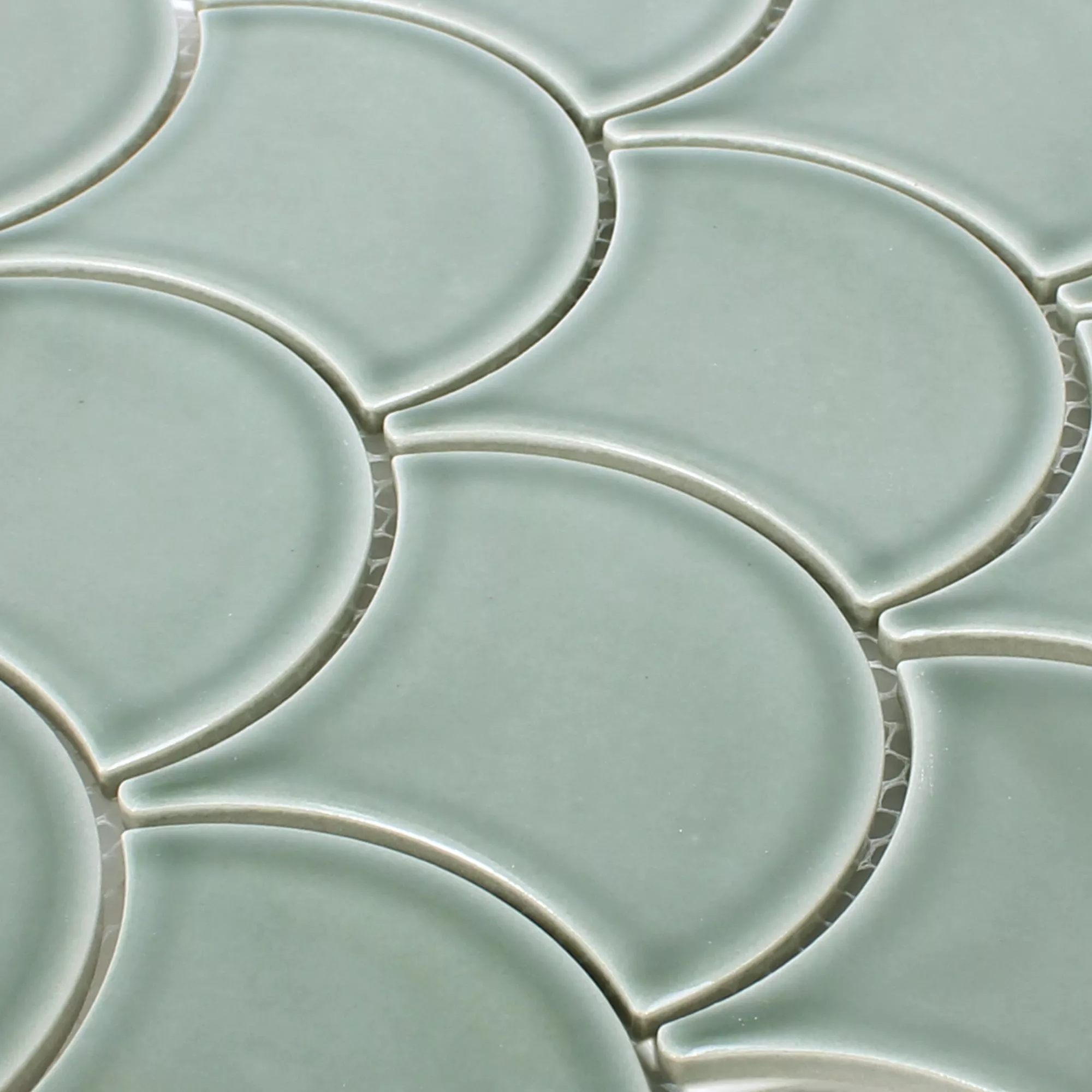 Mønster fra Keramikk Mosaikkfliser Madison Grønn