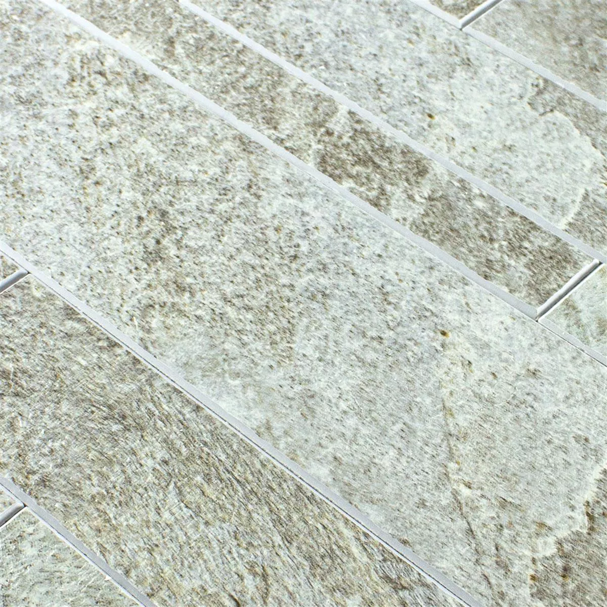 Mosaic Tiles Findlay Self Adhesive Stone Optic Grey