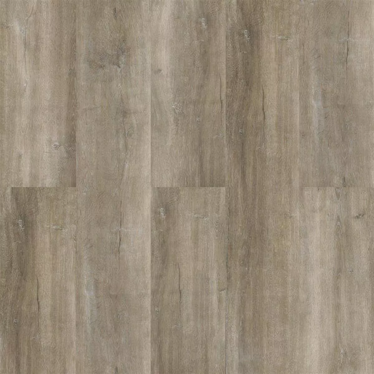 Vinyl Floor Tiles Click System Elderwood Beige Grey 17,2x121cm