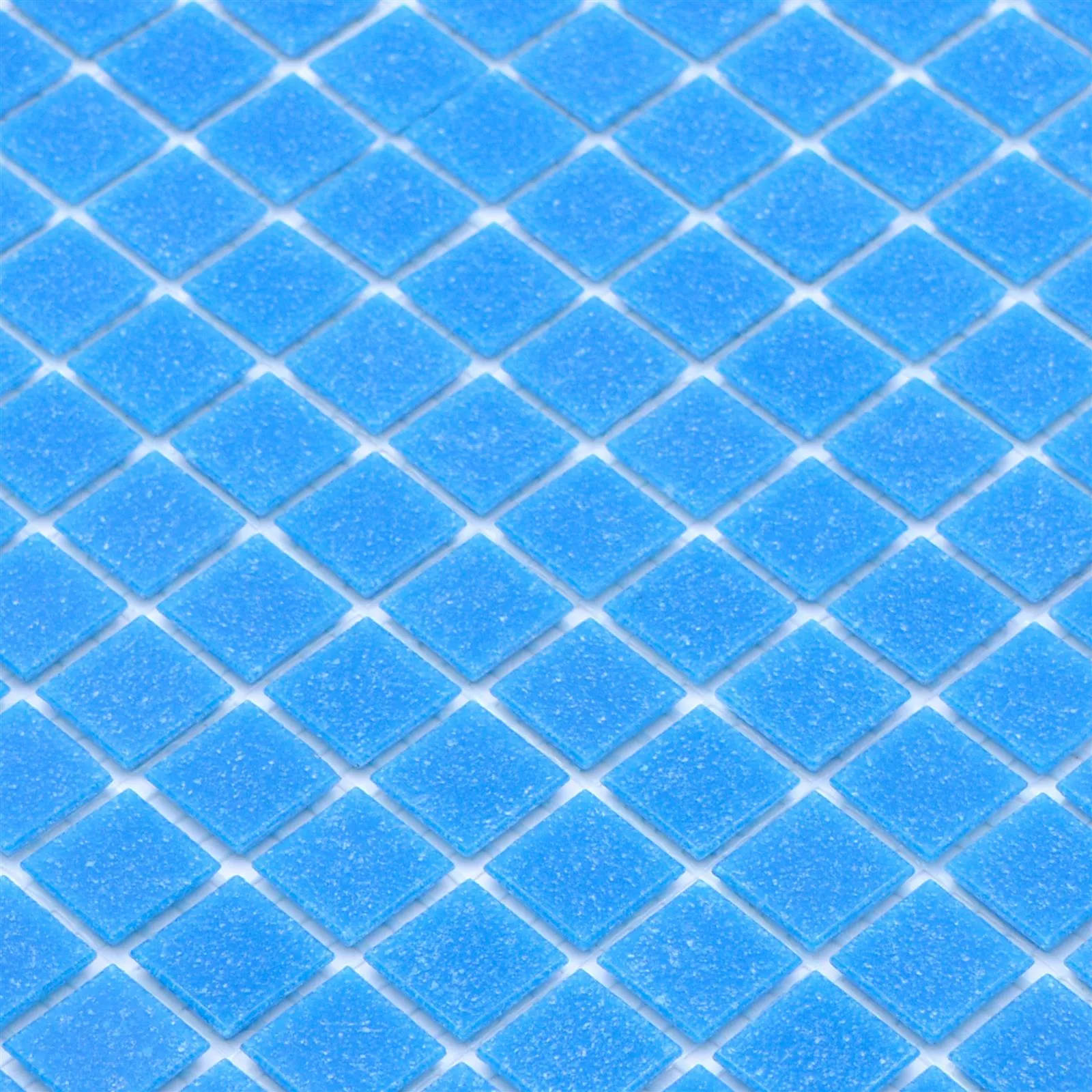 Swimming Pool Mosaic North Sea Blue Uni