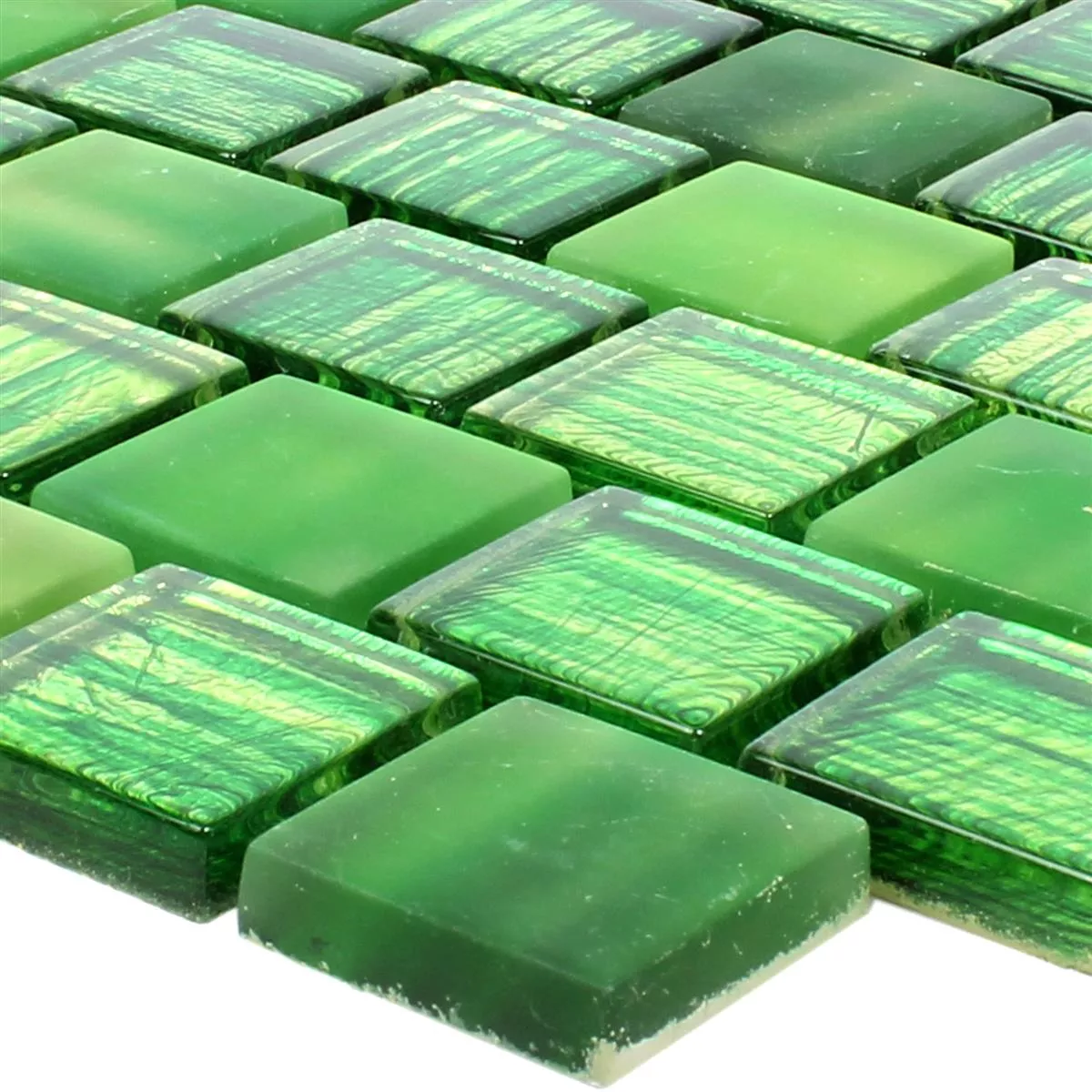 Sample Glass Mosaic Lanzarote Green