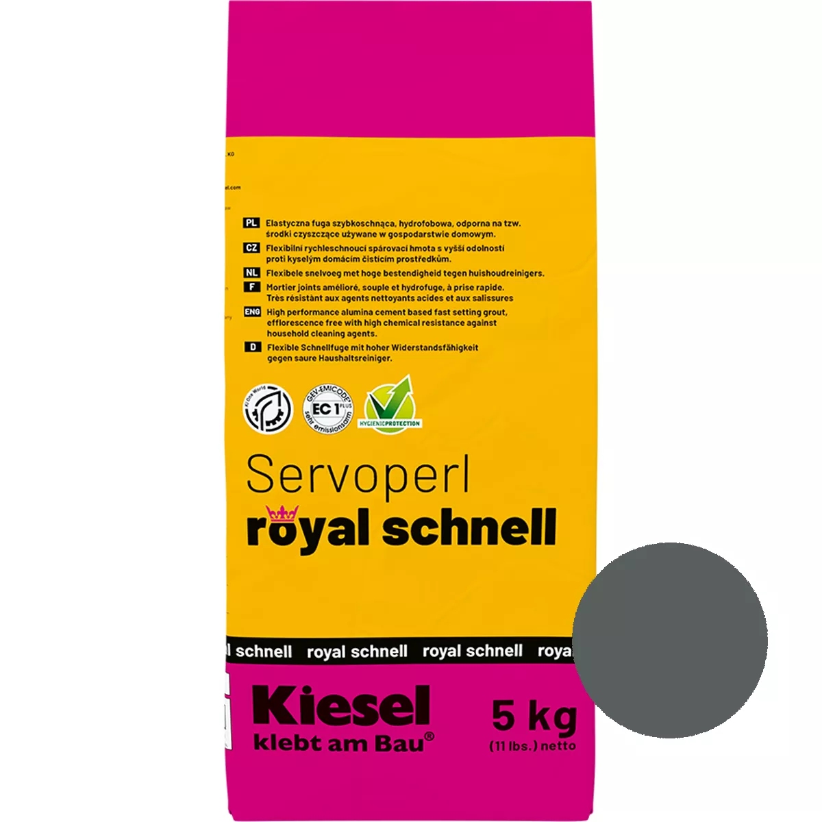 Joint compound Servoperl Royal Schnell Basalt 5 Kg