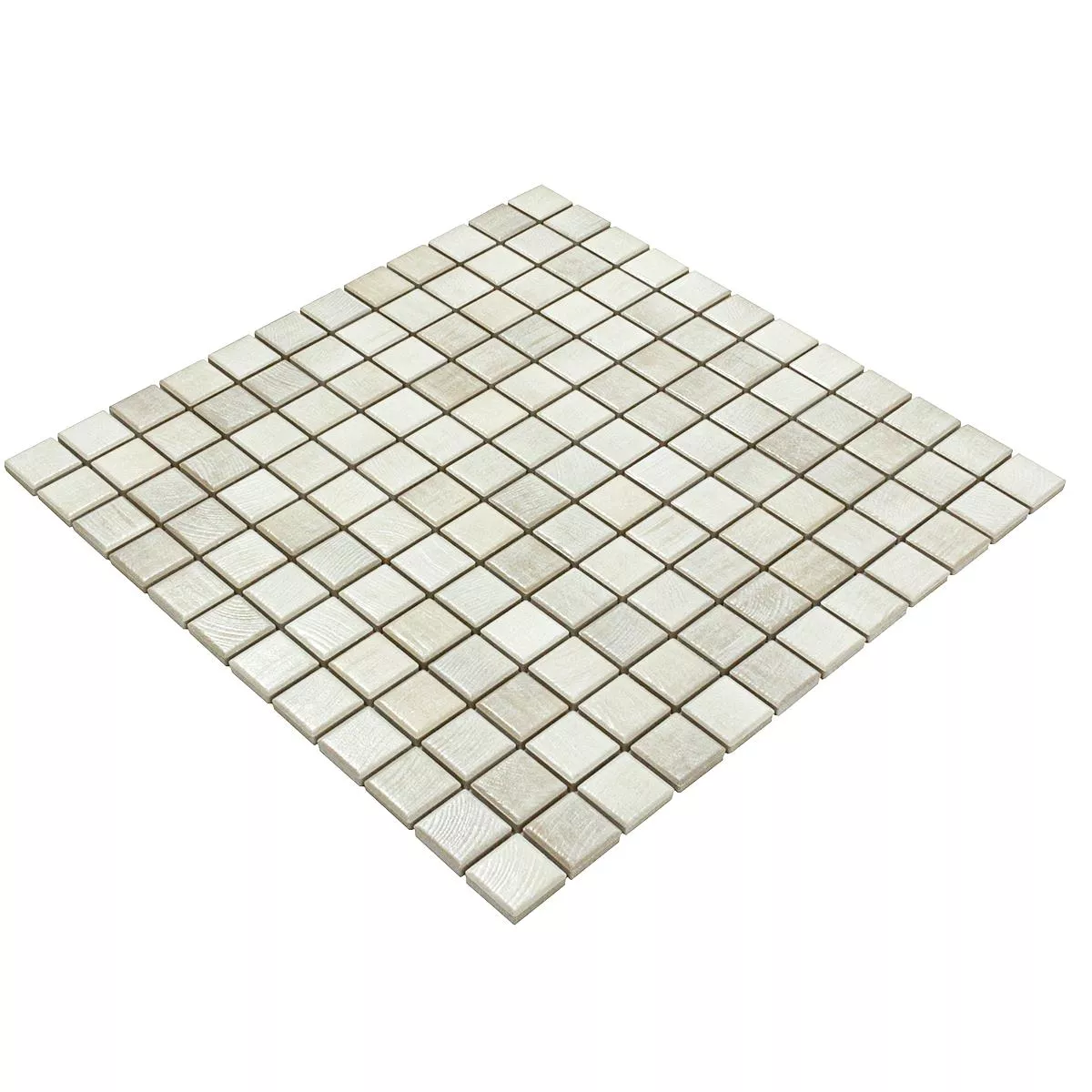 Céramique Mosaïque Carrelage Luminara Imitation Bois Beige