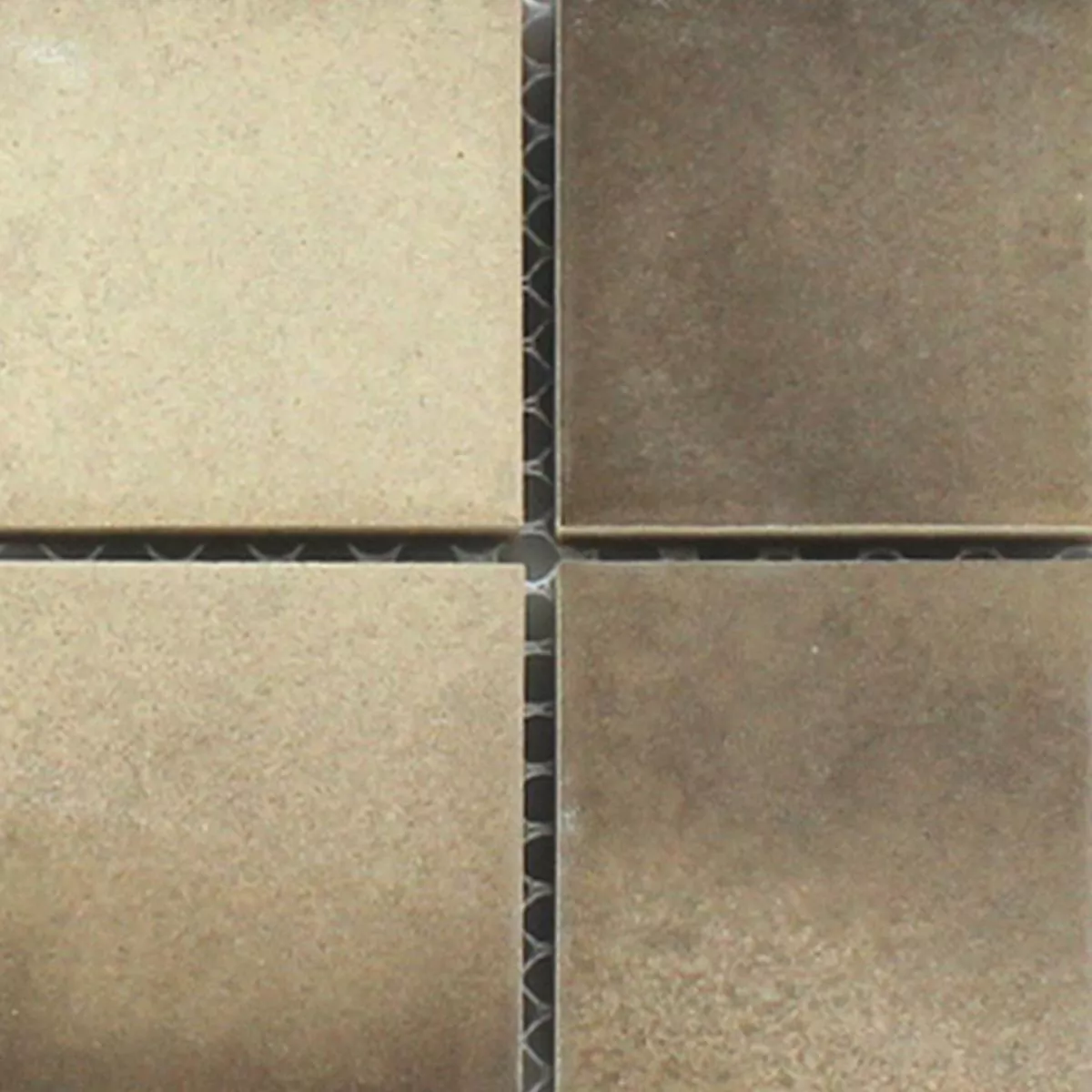 Sample Mosaic Tiles Ceramic Non Slip Beige Brown
