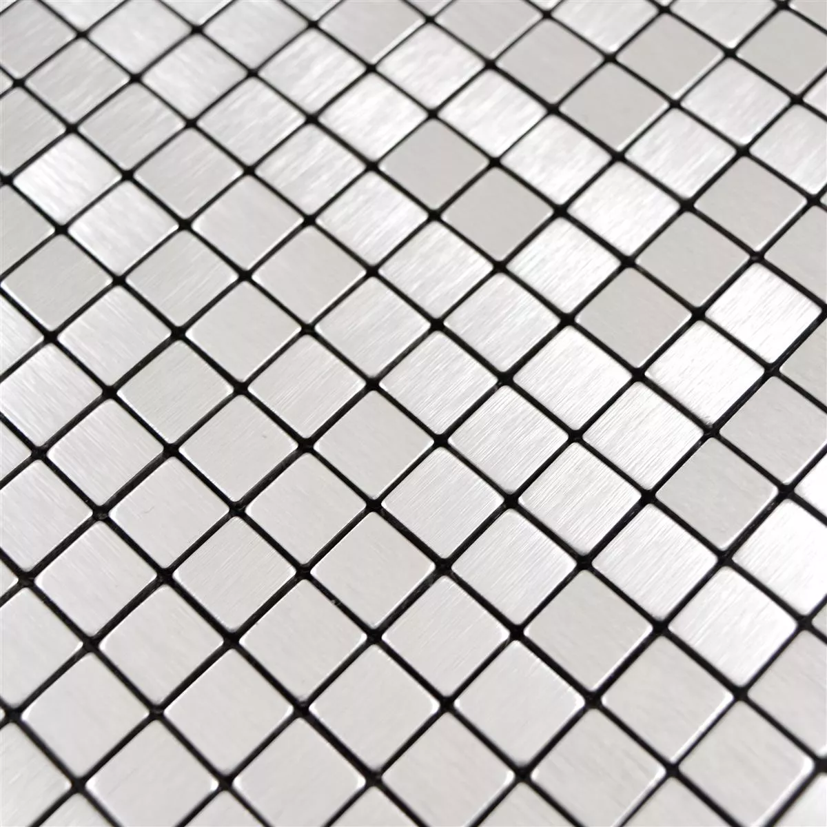 Mønster fra Metall Mosaikkfliser Wygon Selvklebende Sølv 10mm