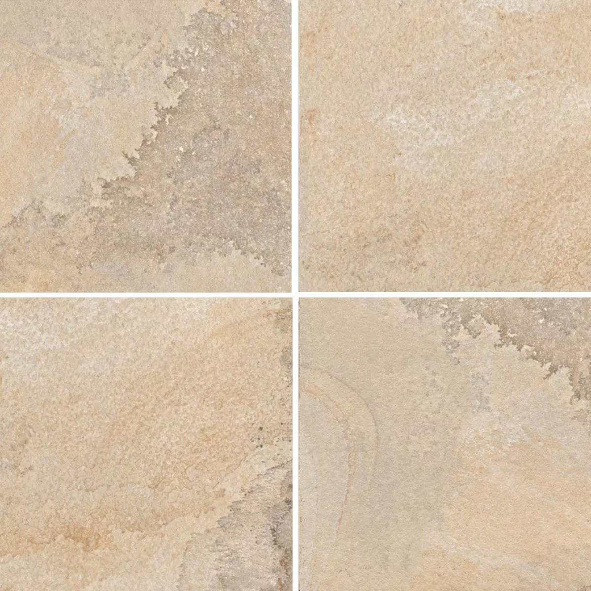 Piastrella Esterni Gres Porcellanato McClave Beige 60x60x2 cm