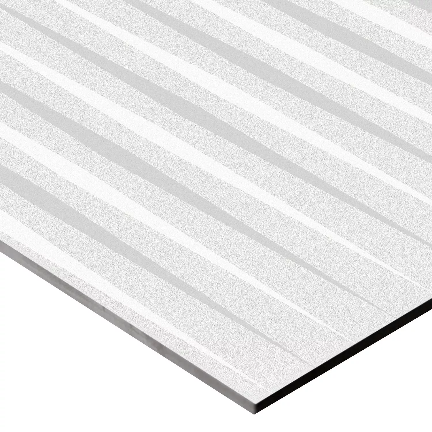 Wall Tiles Vulcano Stripes Decor Rectified White 60x120cm