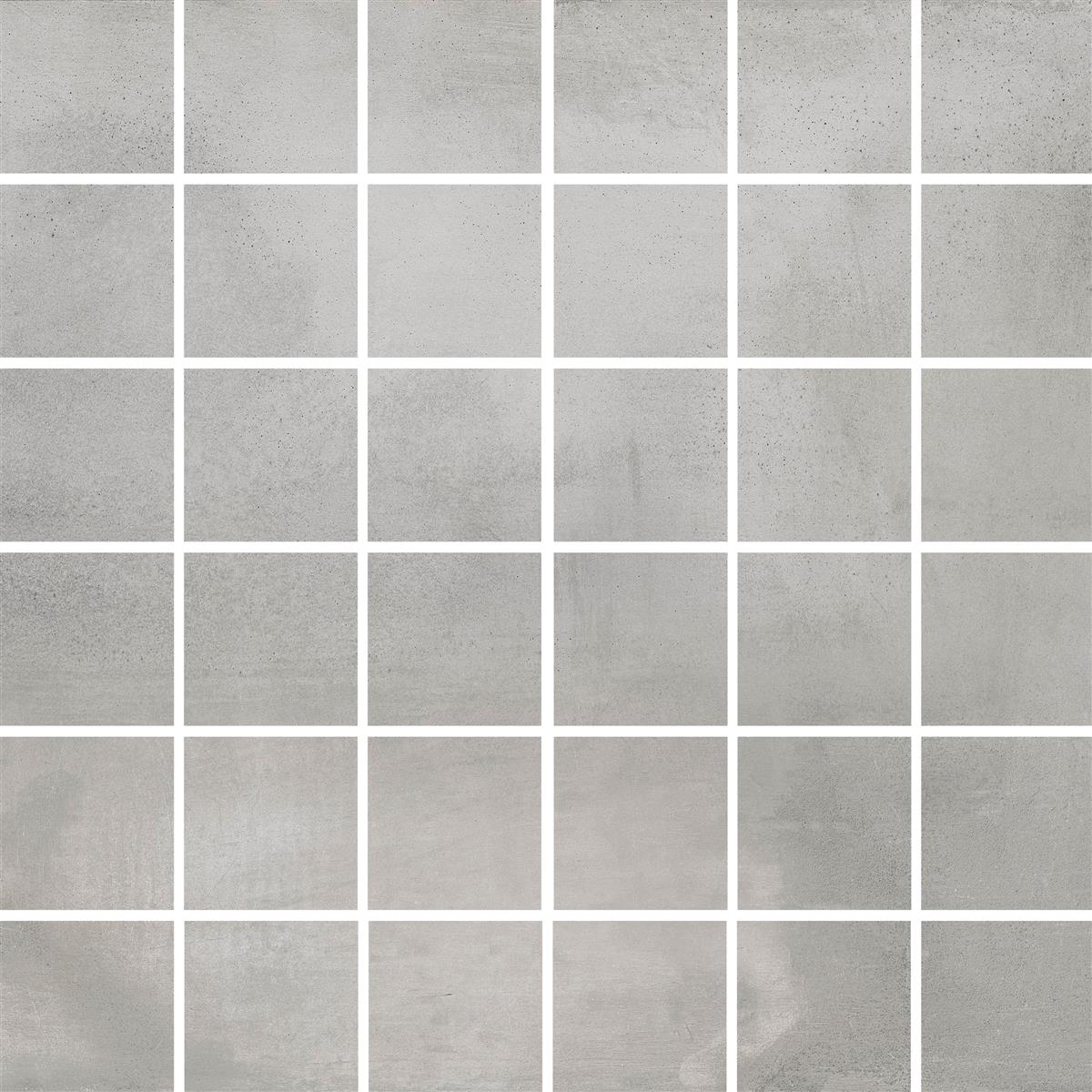Mosaic Tile Brazil Stone-Optic Grey