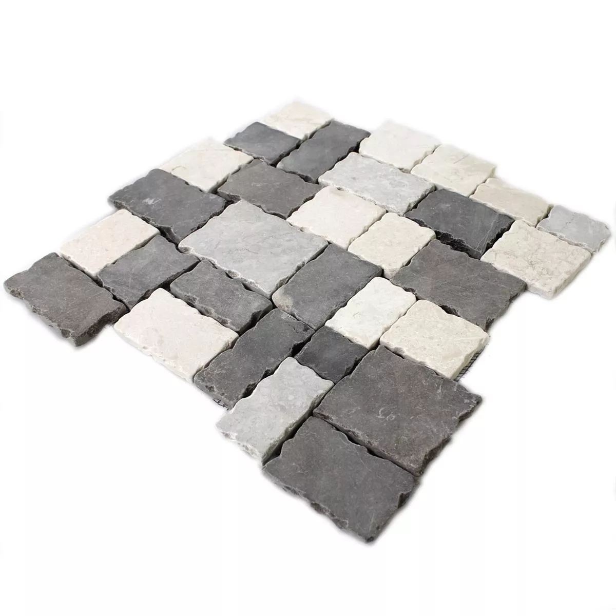 Mosaic Tiles Natural Stone Black Grey Beige